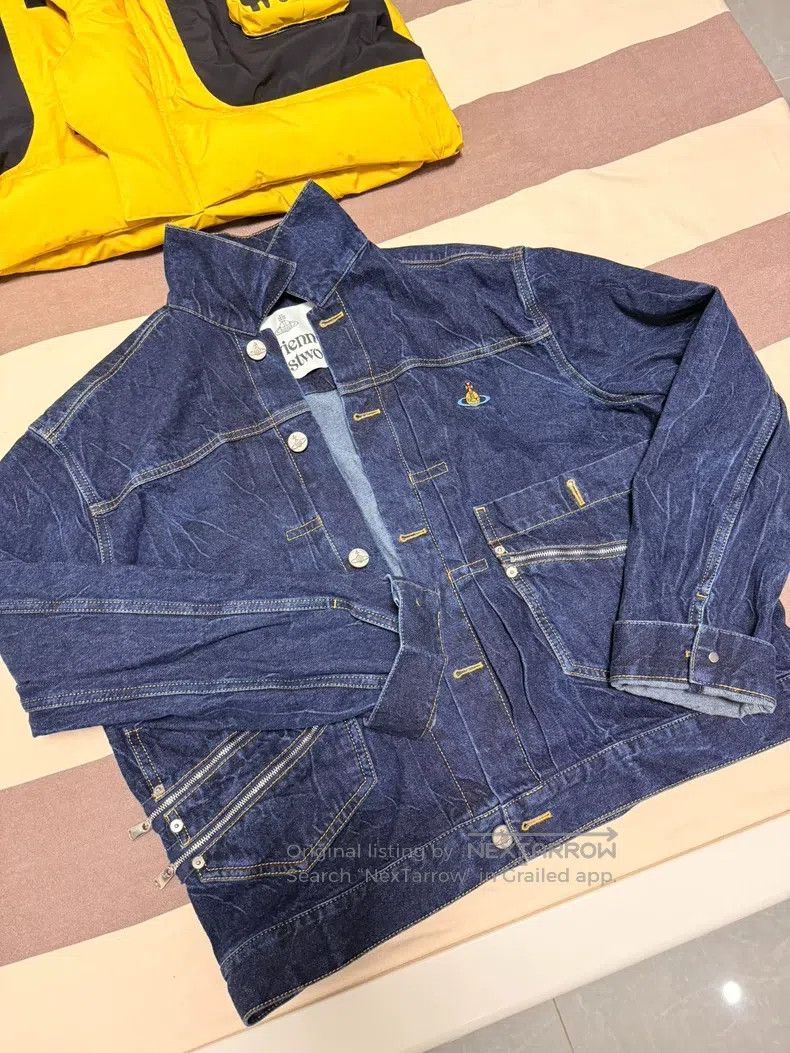 Vivienne Westwood Vivienne Westwood Distressed Short Denim Jacket Size M / US 6-8 / IT 42-44 - 1 Thumbnail