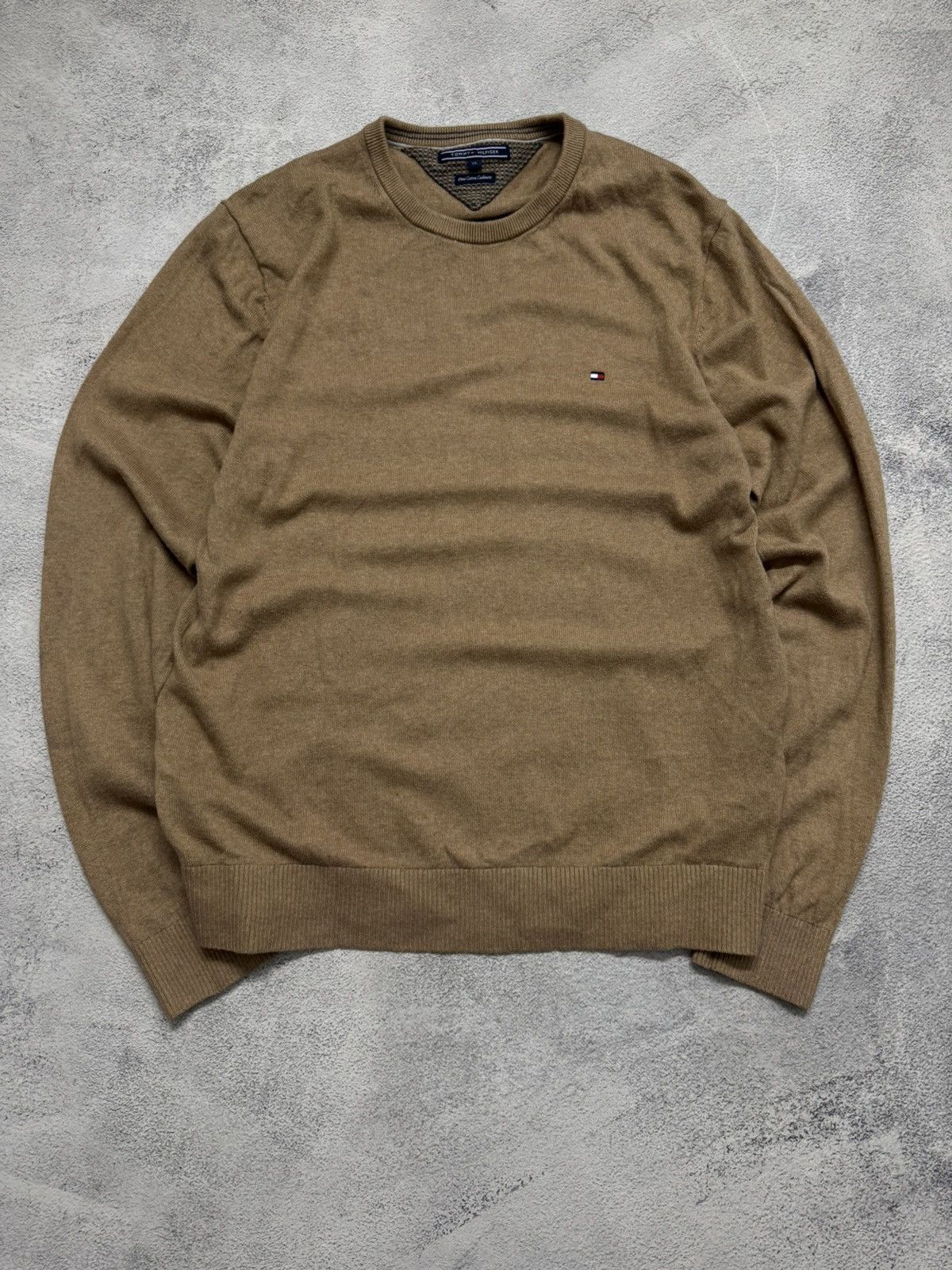 Tommy Hilfiger Vintage Brown Tommy Hilfiger crewneck sweater Size US XL / EU 56 / 4 - 6 Thumbnail