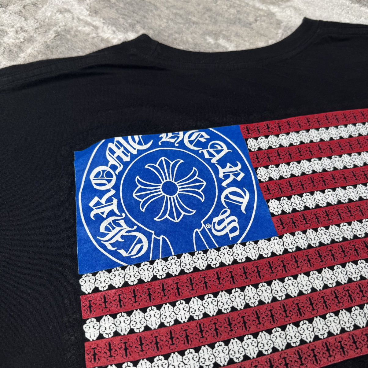 Chrome Hearts Flag USA dagger short sleeve tee shirt Size US XXL / EU 58 / 5 - 6 Thumbnail