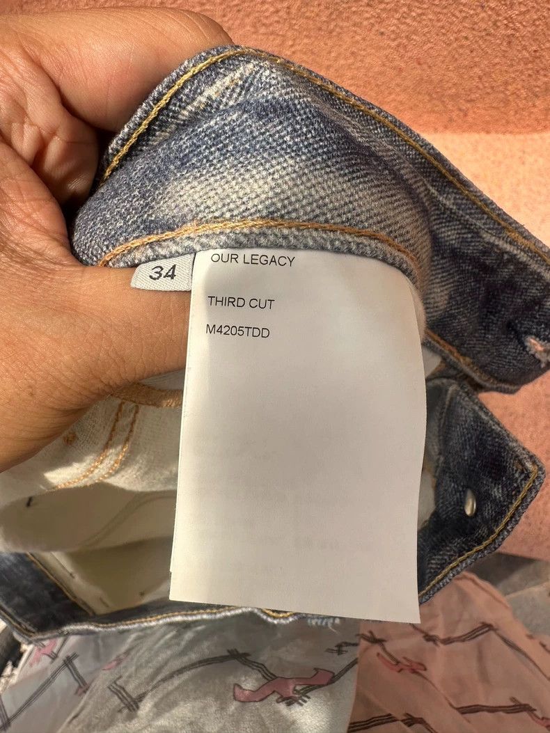 Our Legacy our legacyPrinted jeans 2505-Nextarrow Size US 31 - 3 Thumbnail
