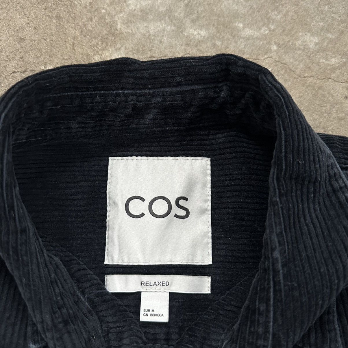 Cos COS Corduroy Overshirt Jacket Navy Blue Size US M / EU 48-50 / 2 - 4 Thumbnail