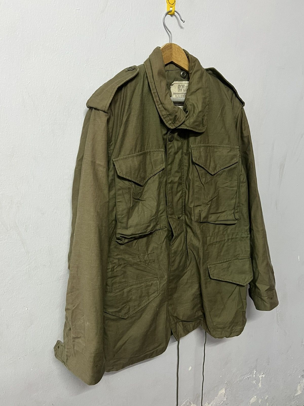 Alpha Industries VINTAGE AVIREX M-65 SUN FADED Size US M / EU 48-50 / 2 - 2 Thumbnail