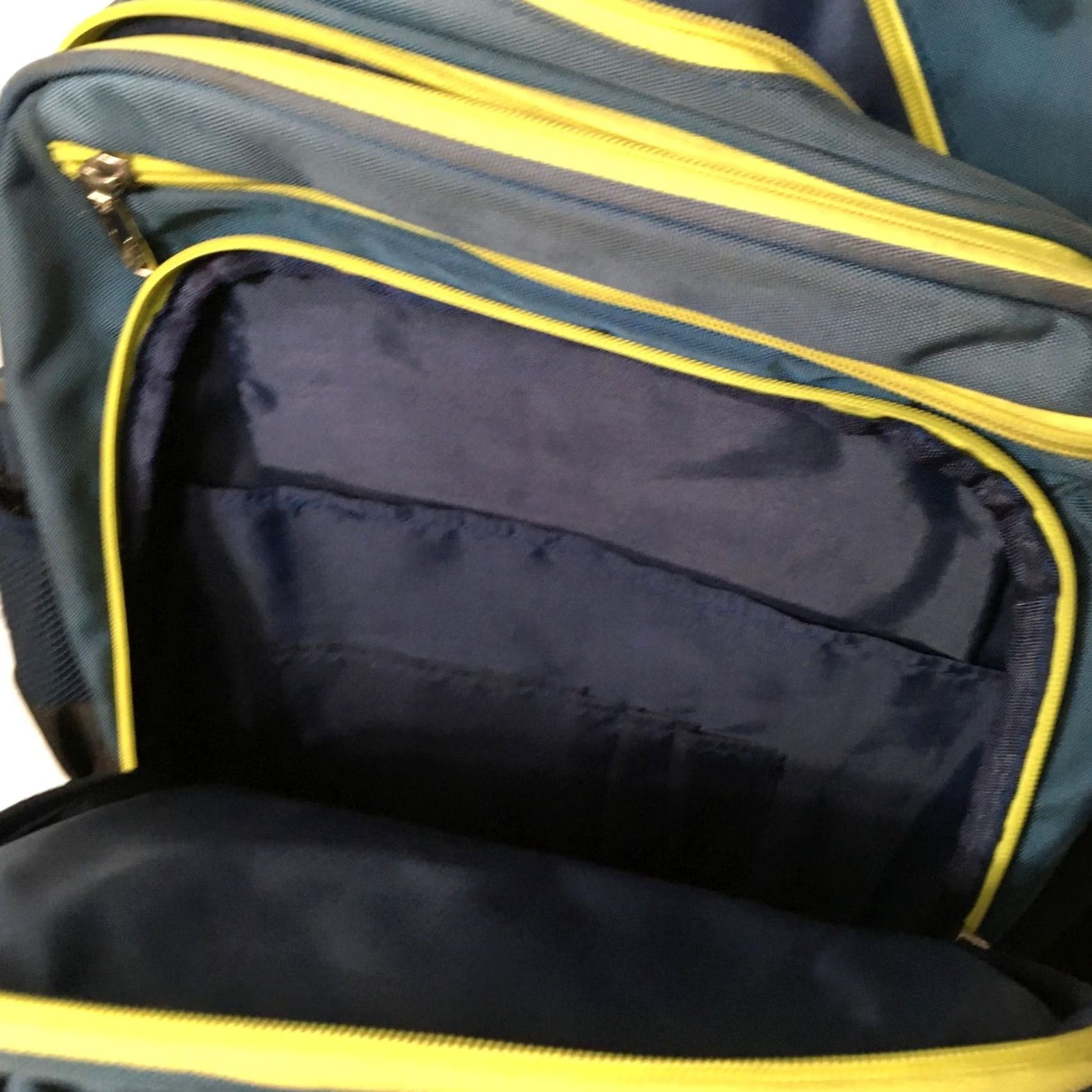 Vintage COOFIT Backpack Medium Recon blue Green School Work Hiking Padded Laptop Size ONE SIZE - 4 Thumbnail
