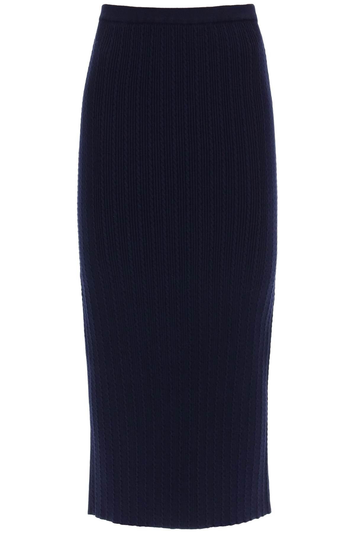 Alessandra Rich ALESSANDRA RICH Knitted Pencil Skirt Size 26" / US 2 / IT 38 - 1 Thumbnail