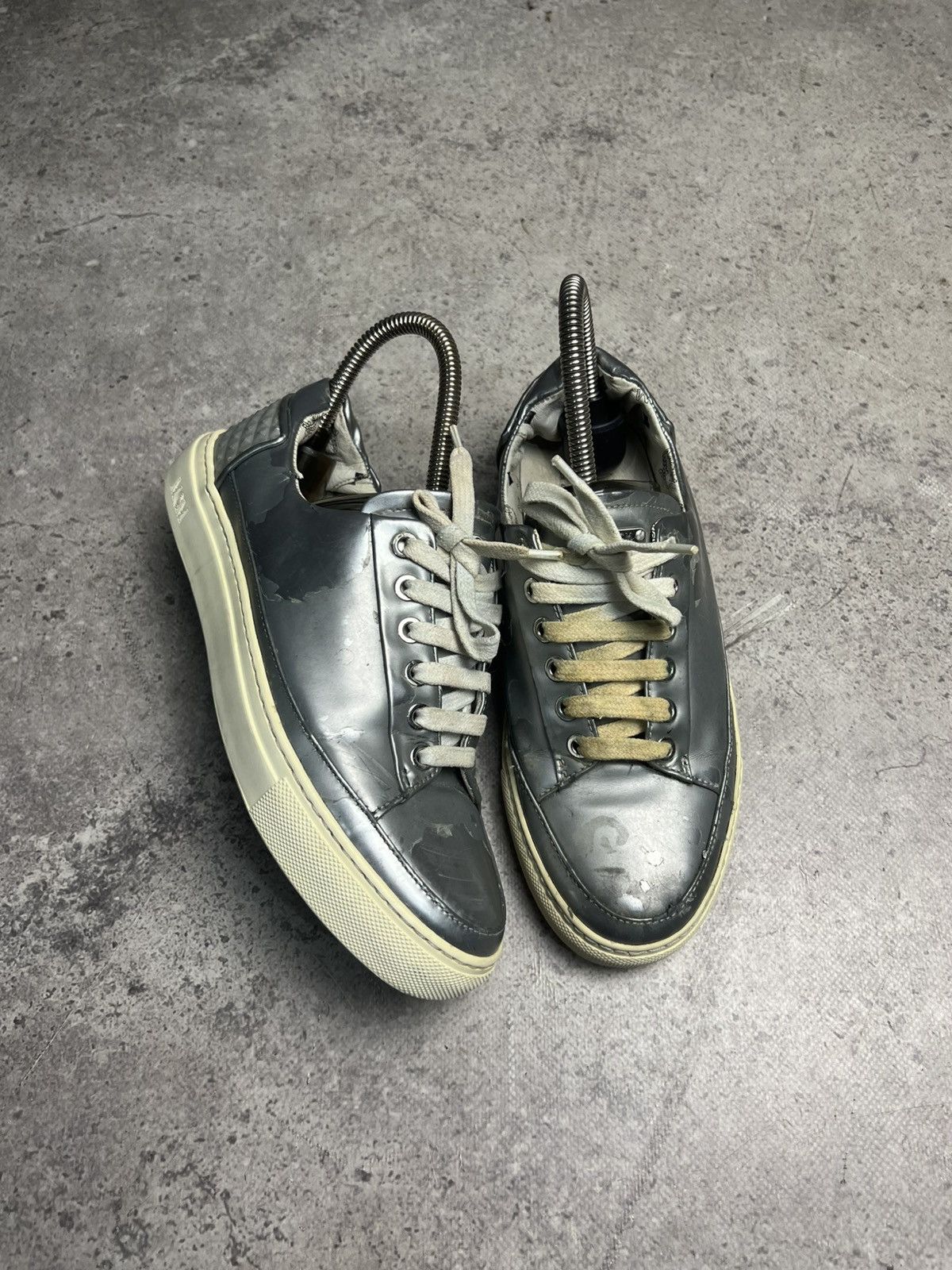 MCM MCM Sneakers Shoes Low Top Italy Size US 8 / IT 38 - 8 Thumbnail