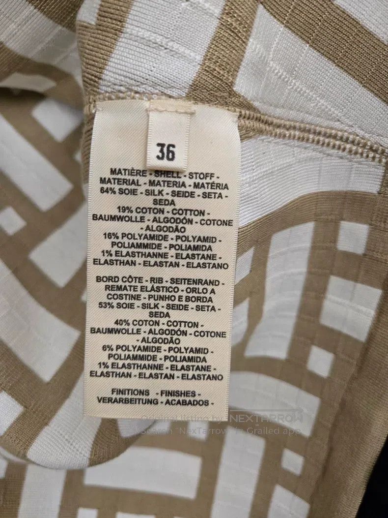 Hermes Hermes Spring/Summer Short Jacket - 64% Mulberry Silk Inc Size XS / US 0-2 / IT 36-38 - 5 Thumbnail