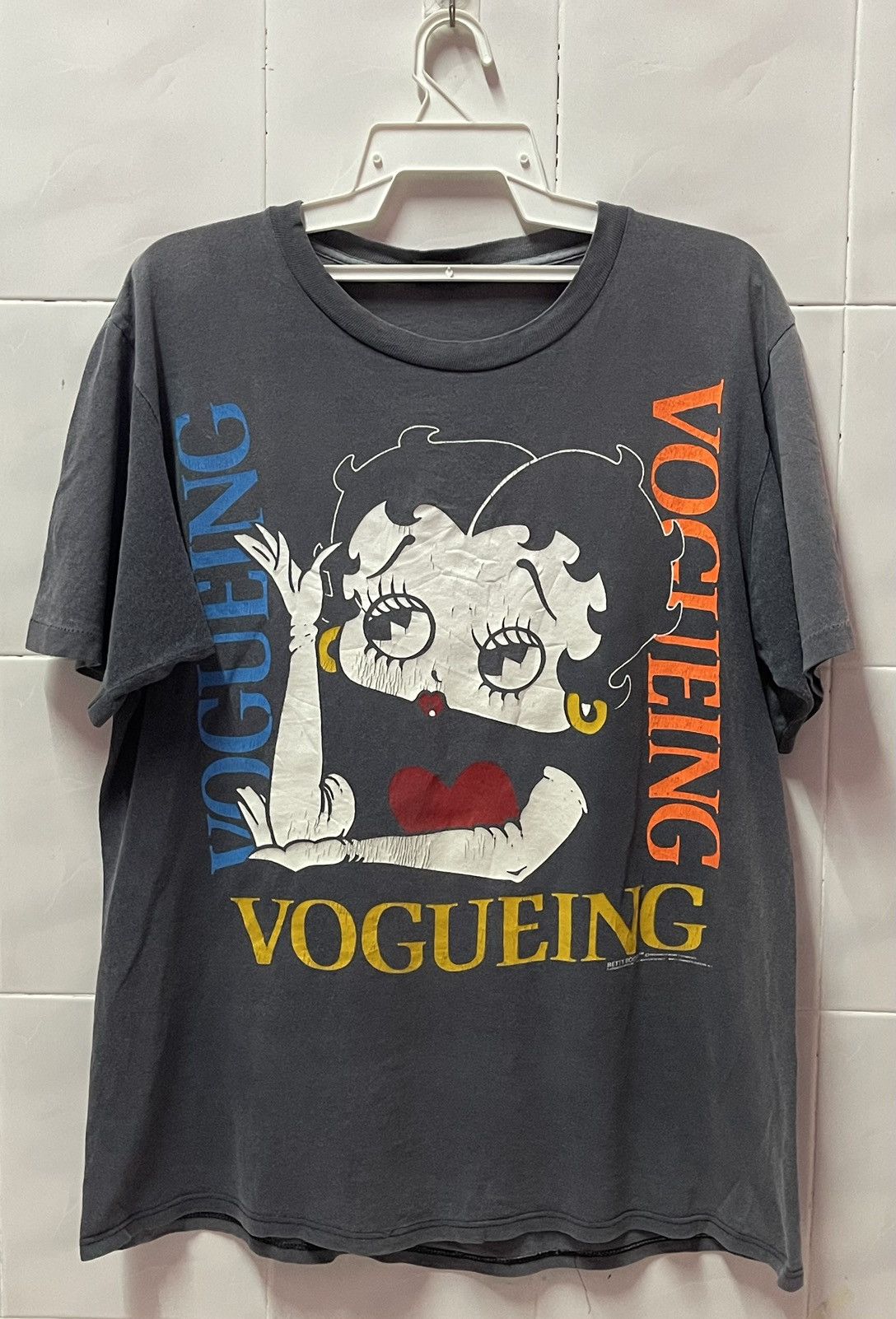 Changes Vintage 90s Sun Faded Betty Boop🔥🔥🔥 Size US XL / EU 56 / 4 - 1 Thumbnail