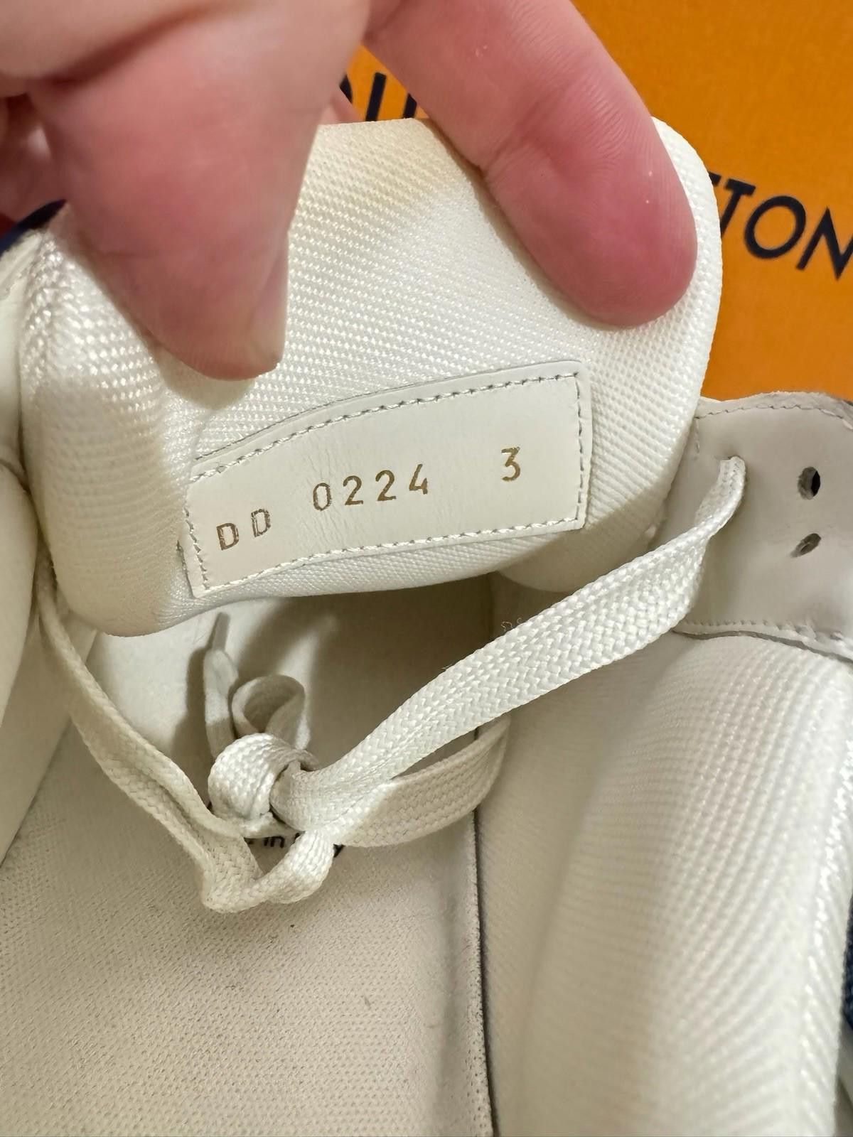 Louis Vuitton Louis Vuitton LV Trainer Blue Denim Women’s SZ 5 US (LV 3) Size US 5 / IT 35 - 6 Thumbnail
