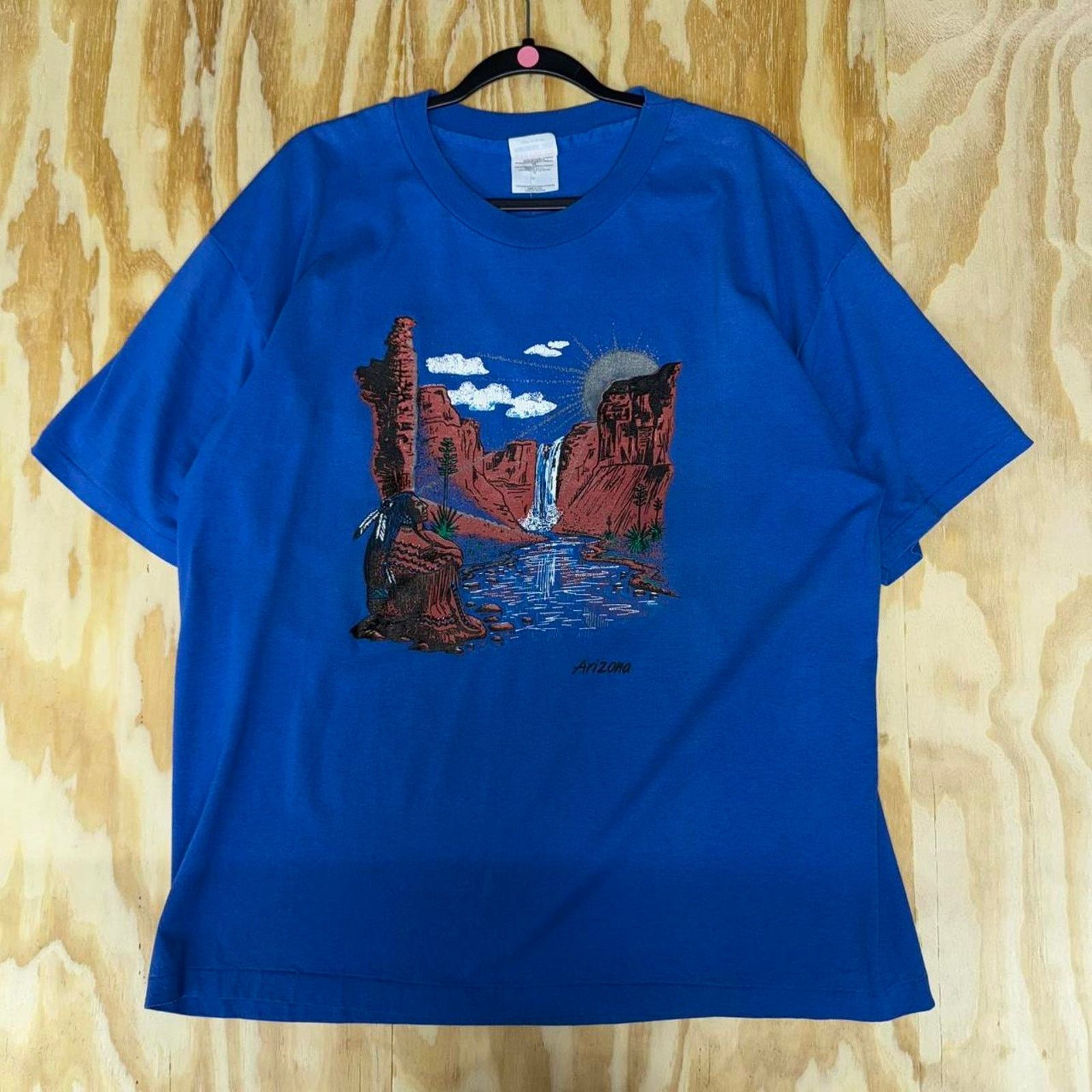 Hanes Vintage y2k arizona nature tourist destination 1990s t-shirt Size US XL / EU 56 / 4 - 1 Thumbnail