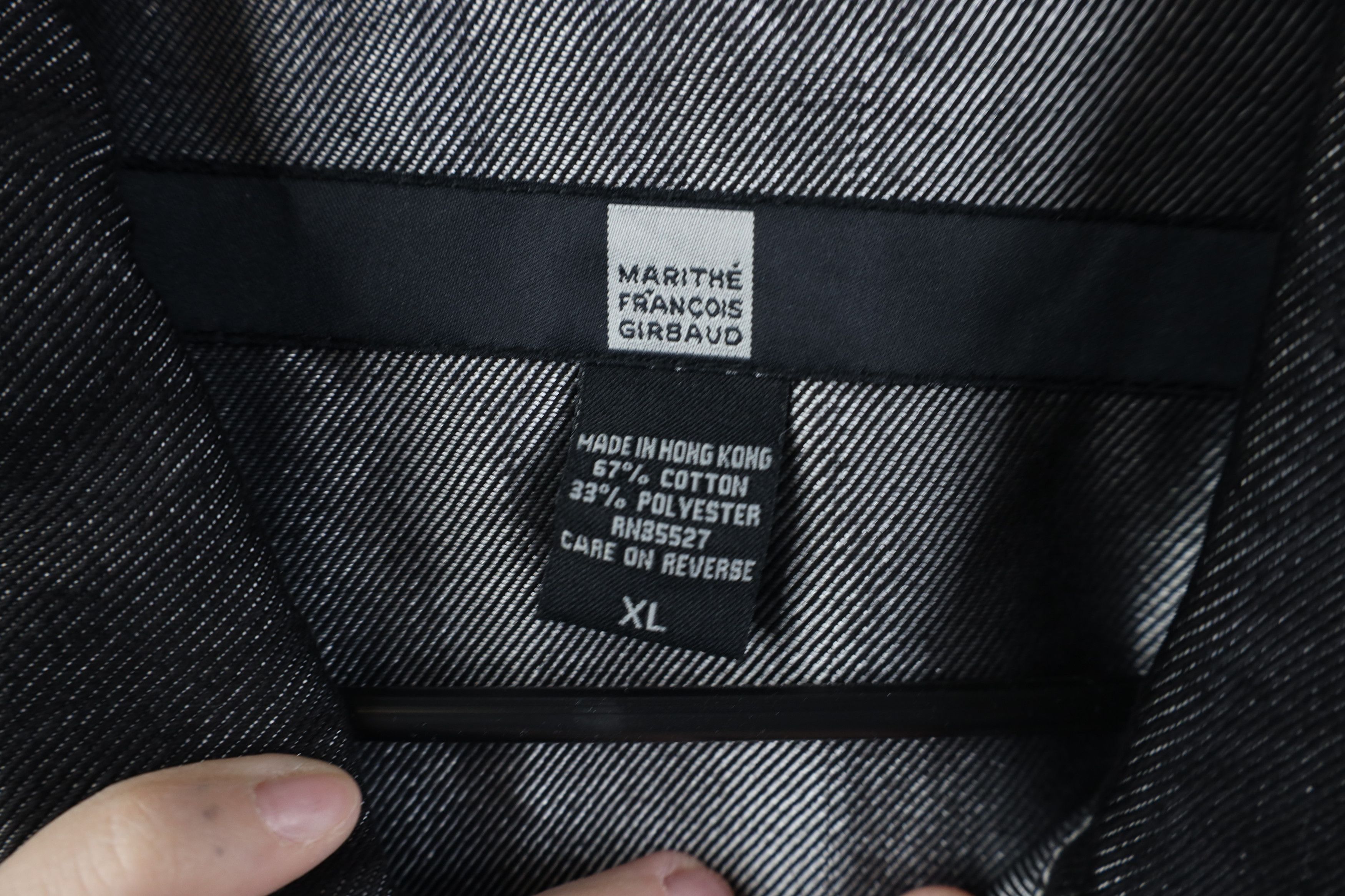Marithe + Francois Girbaud Deadstock Vintage 90s Marithe Francois Girbaud Jacket Black Size US XL / EU 56 / 4 - 9 Thumbnail