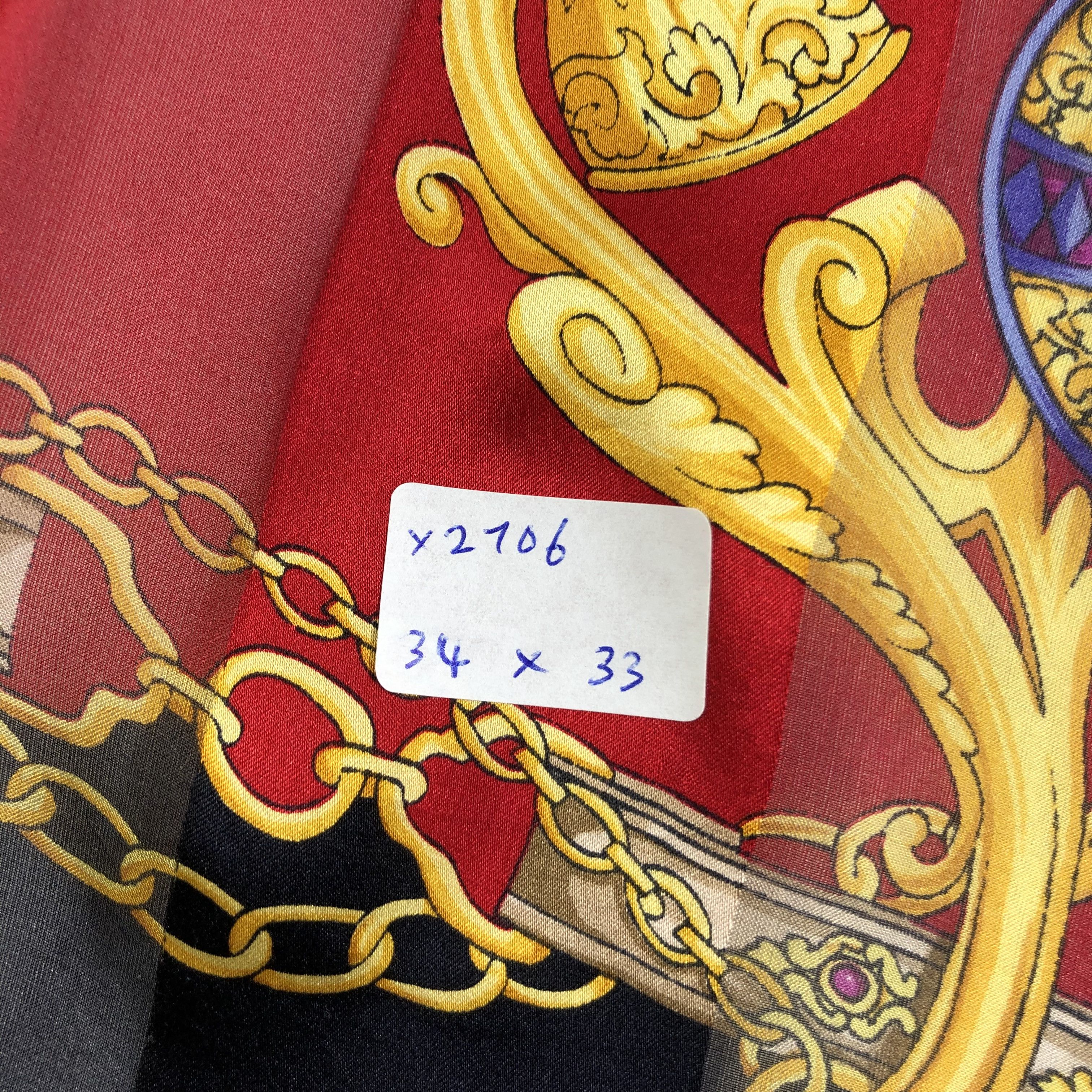 Vintage Vintage Lancel Silk Scarf Size ONE SIZE - 7 Thumbnail