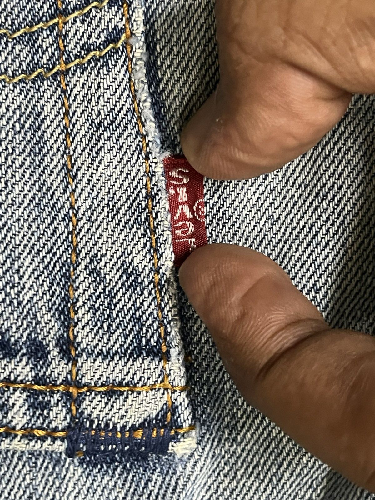 Levi's Levi’s 90’s 503 Distressed Denim Size US 33 - 15 Thumbnail