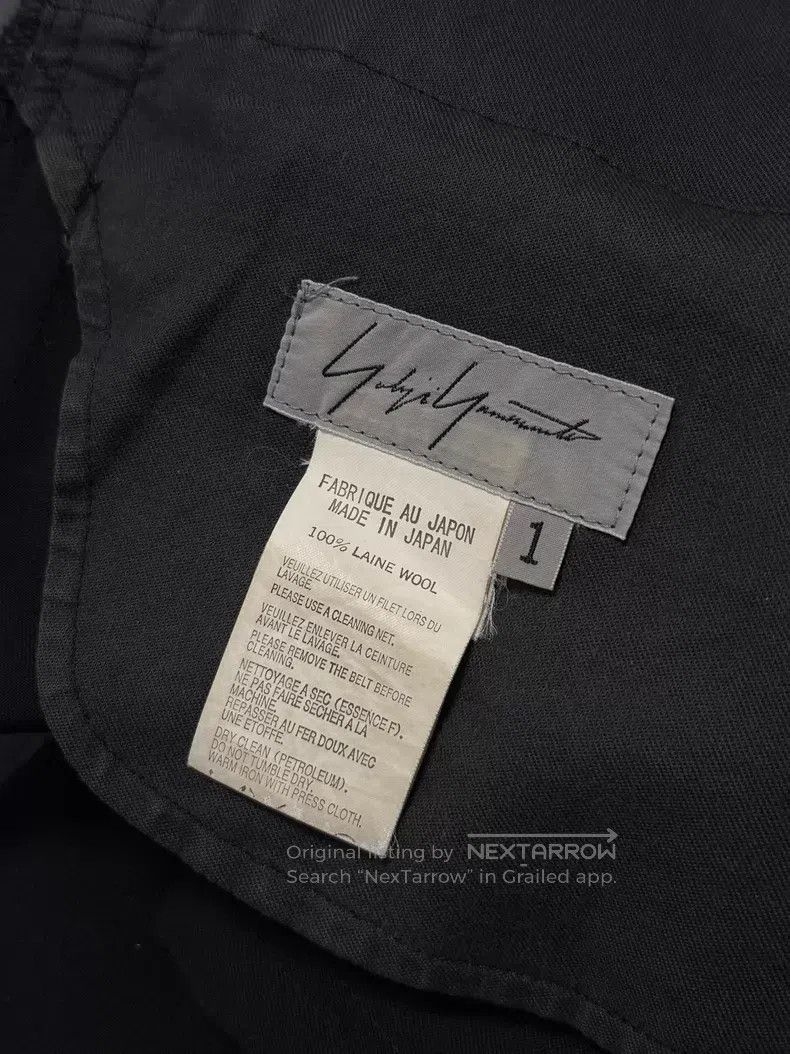 Yohji Yamamoto Yohji Yamamoto size 1 Mainline wool high-waisted deconstruc Size US 28 / EU 44 - 7 Thumbnail