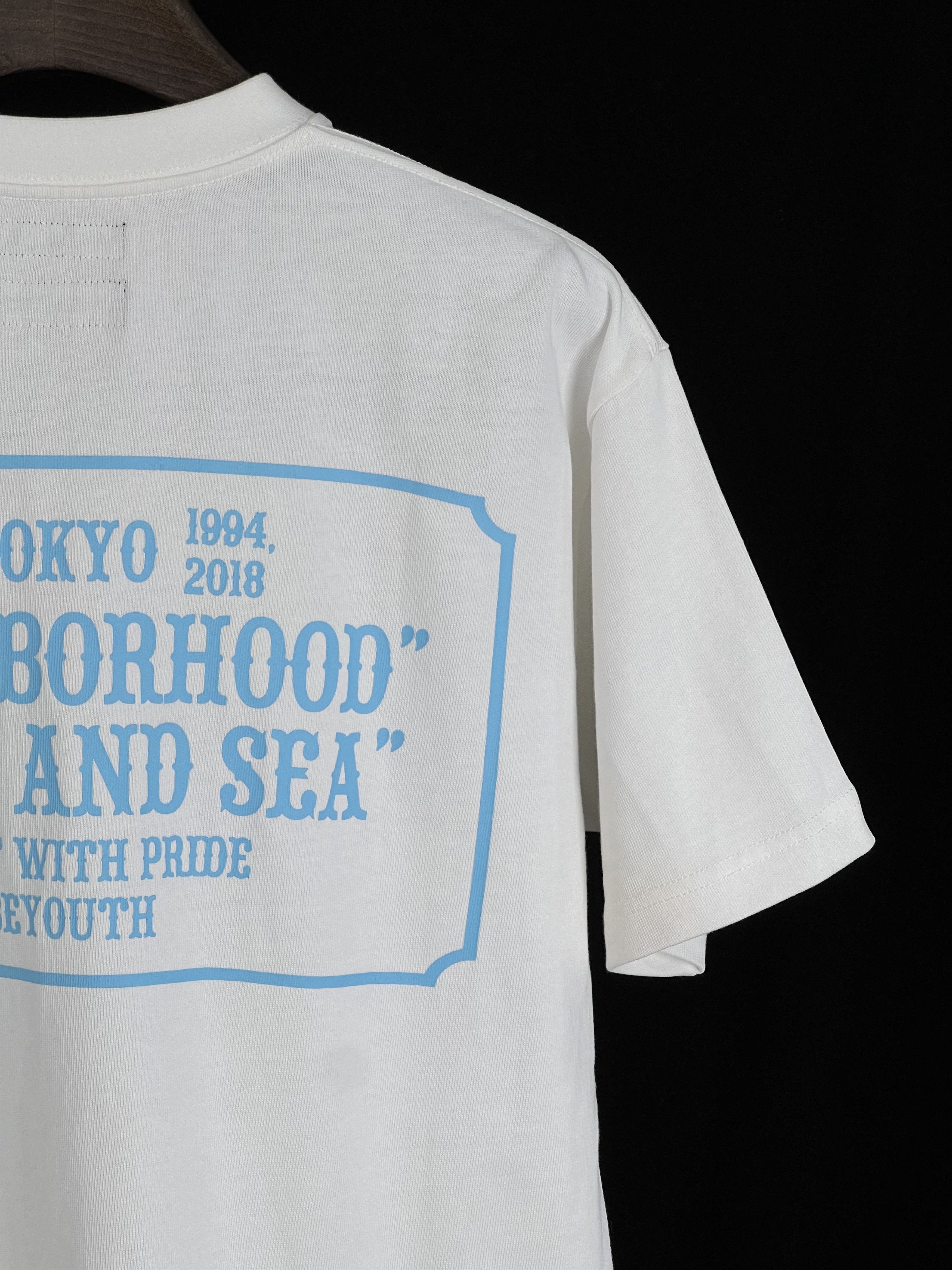 Japanese Brand UNWORN* Neighborhood × Wind and Sea Short Sleeve Tee Size US L / EU 52-54 / 3 - 9 Thumbnail