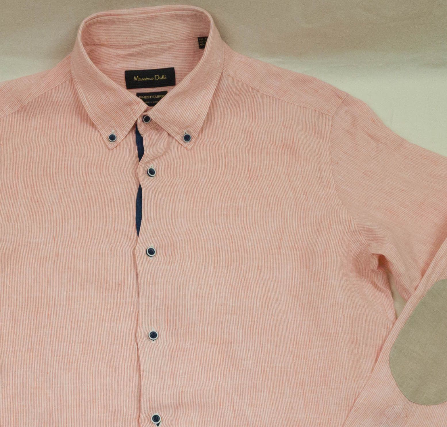 Massimo Dutti MASSIMO DUTTI SHIRT LONG SLEEVE LINEN SIZE M VGC Size US M / EU 48-50 / 2 - 2 Thumbnail
