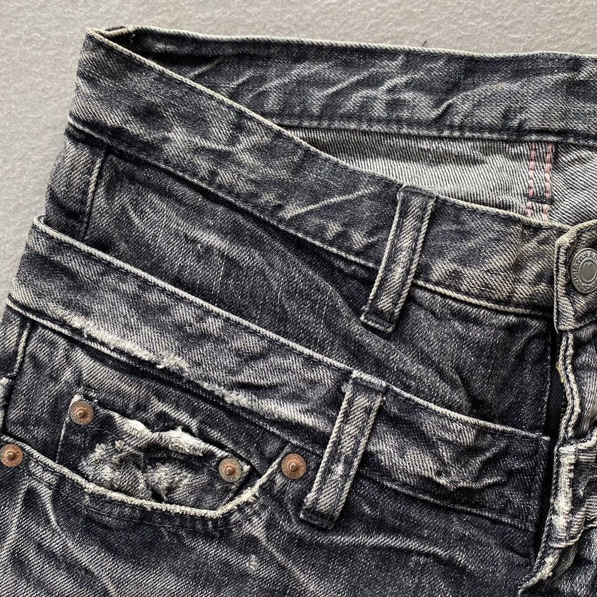 Japanese Brand × Jean Antgauge double waist denim Size US 29 - 4 Thumbnail