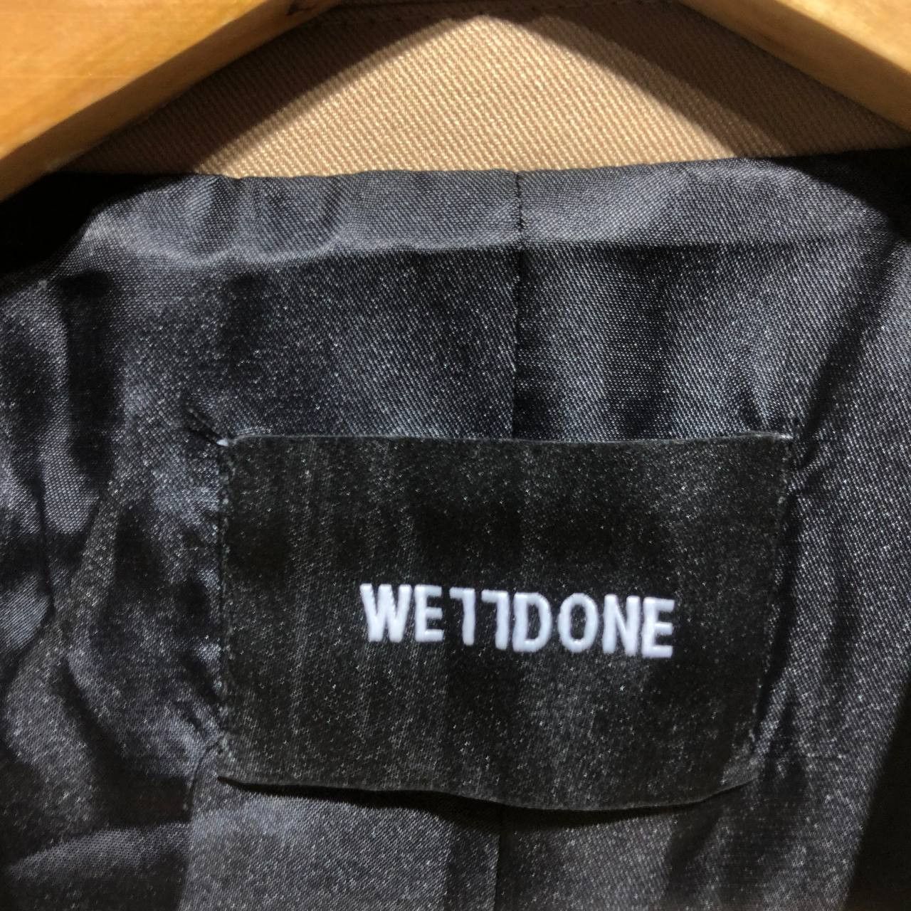 WE11DONE We11done Embossed back logo blazer Size 50R - 8 Thumbnail