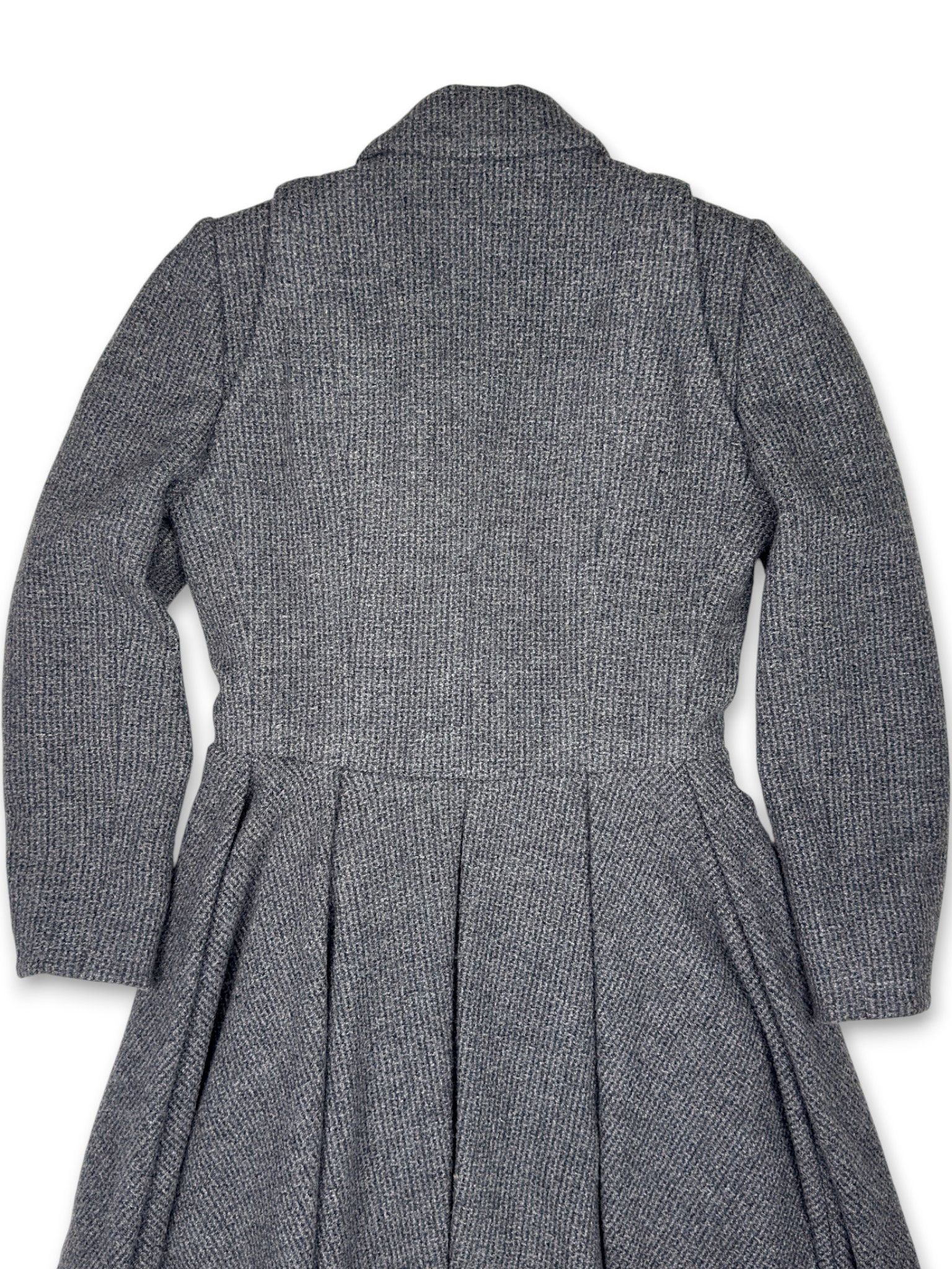 Chanel FW 2006 Chanel Wool and Cashmere Grey Trech Coat Size S / US 4 / IT 40 - 6 Thumbnail