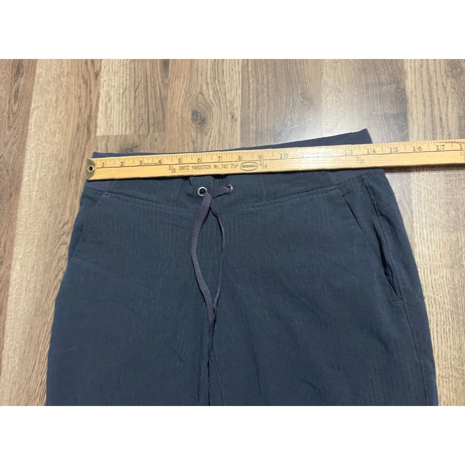 Athleta Athleta Pants Women's Size 4 Gray Tie Waist Casual Side Pockets Size 27" / US 4 / IT 40 - 6 Thumbnail