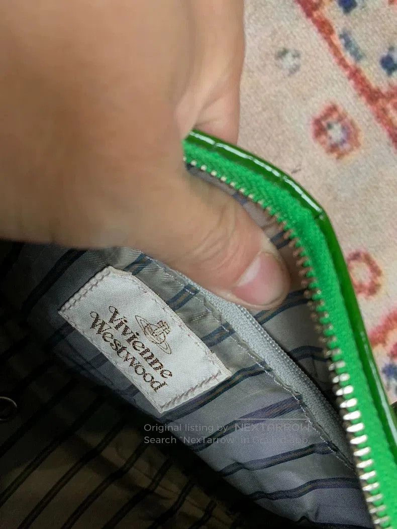 Vivienne Westwood Vivienne Westwood Vintage Green Patent Bag. Size ONE SIZE - 7 Thumbnail