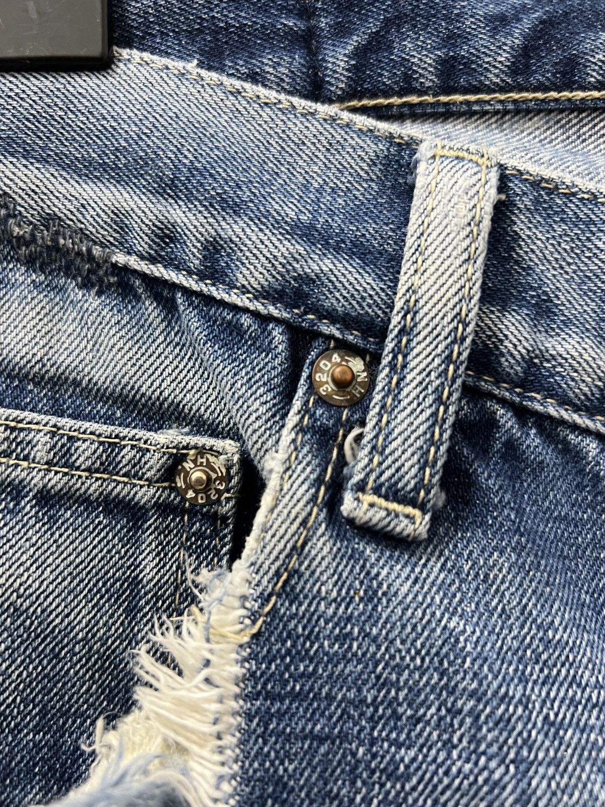 Neighborhood Neighborhood - Lot 08EX Grid Narrow Savage Denim Jeans Size US 34 / EU 50 - 8 Thumbnail