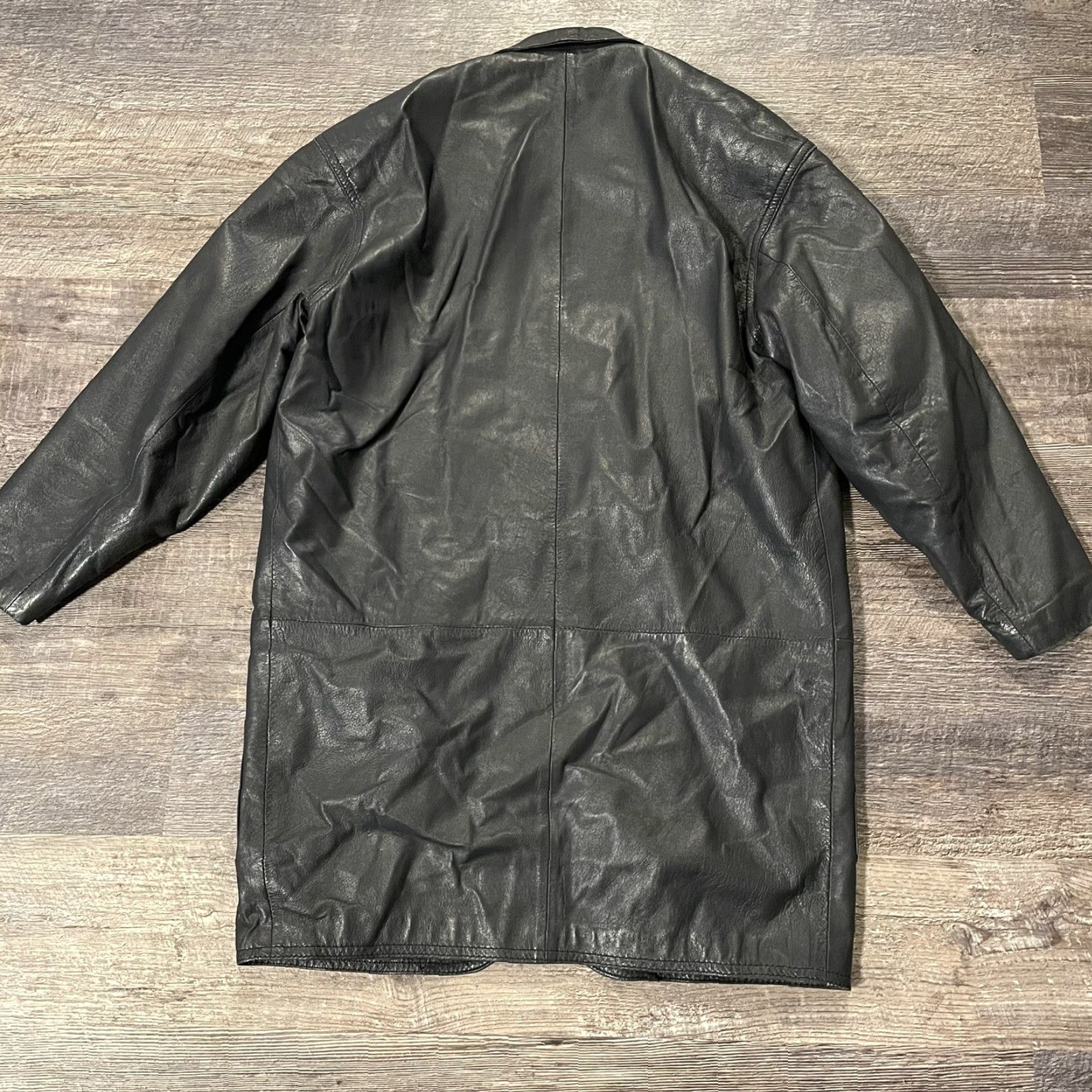 Bally VINTAGE Bally Leather Grey Women's Jacket Regular Size 6 Short Sleeve Collared Blazer Size M / US 6-8 / IT 42-44 - 2 Thumbnail