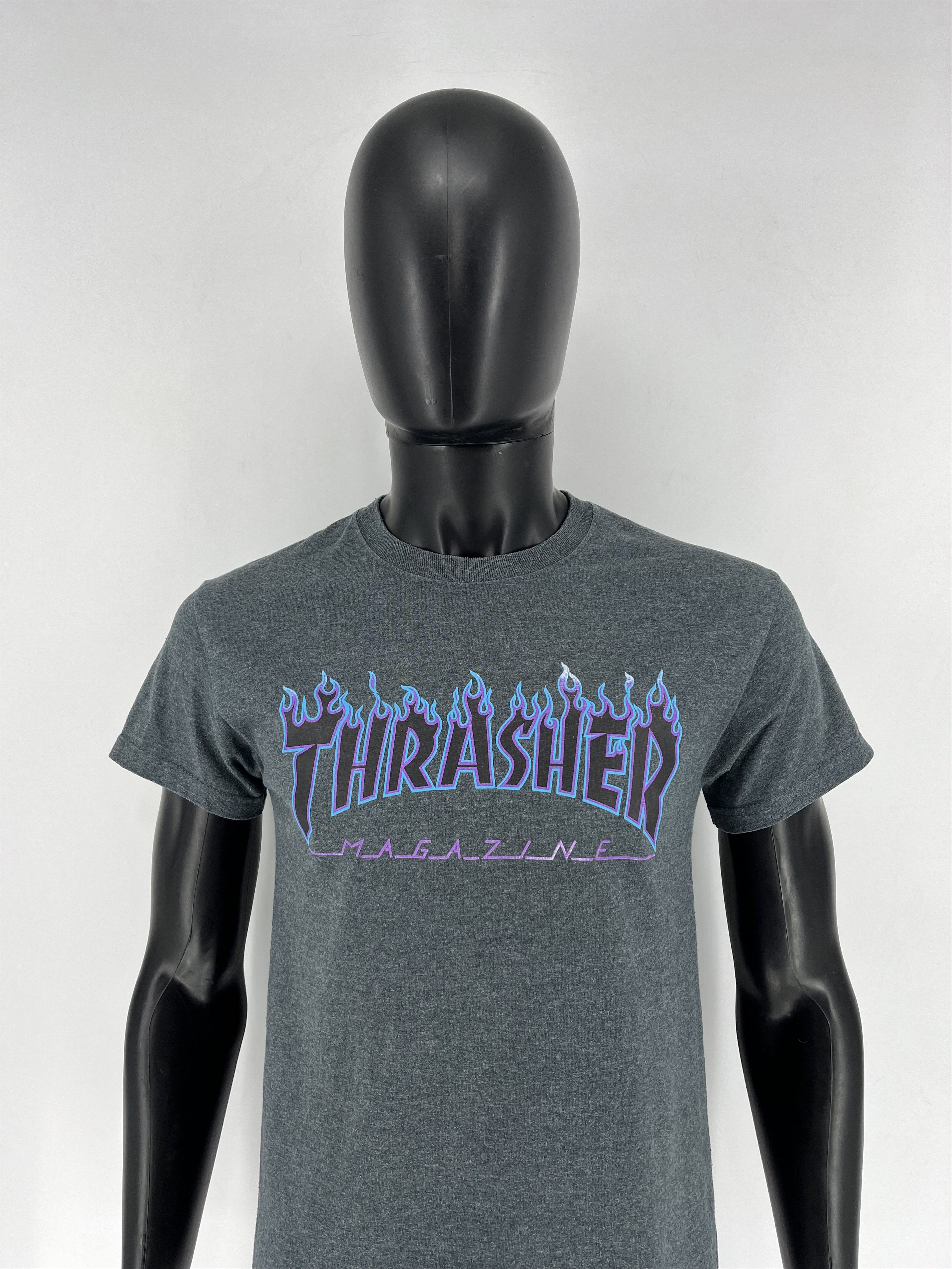 Thrasher Vintage Trasher Big Logo Skateboard Tee Size S Size US S / EU 44-46 / 1 - 1 Thumbnail