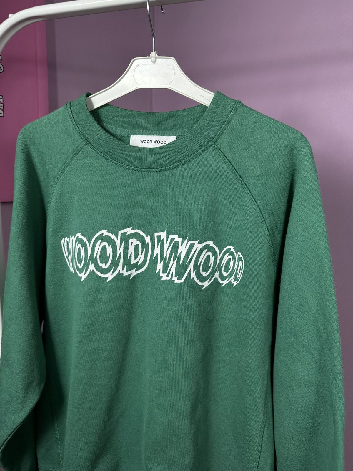 Wood Wood Wood Wood Hester Organic Cotton Sweatshirt Crewneck Logo Size US M / EU 48-50 / 2 - 7 Thumbnail