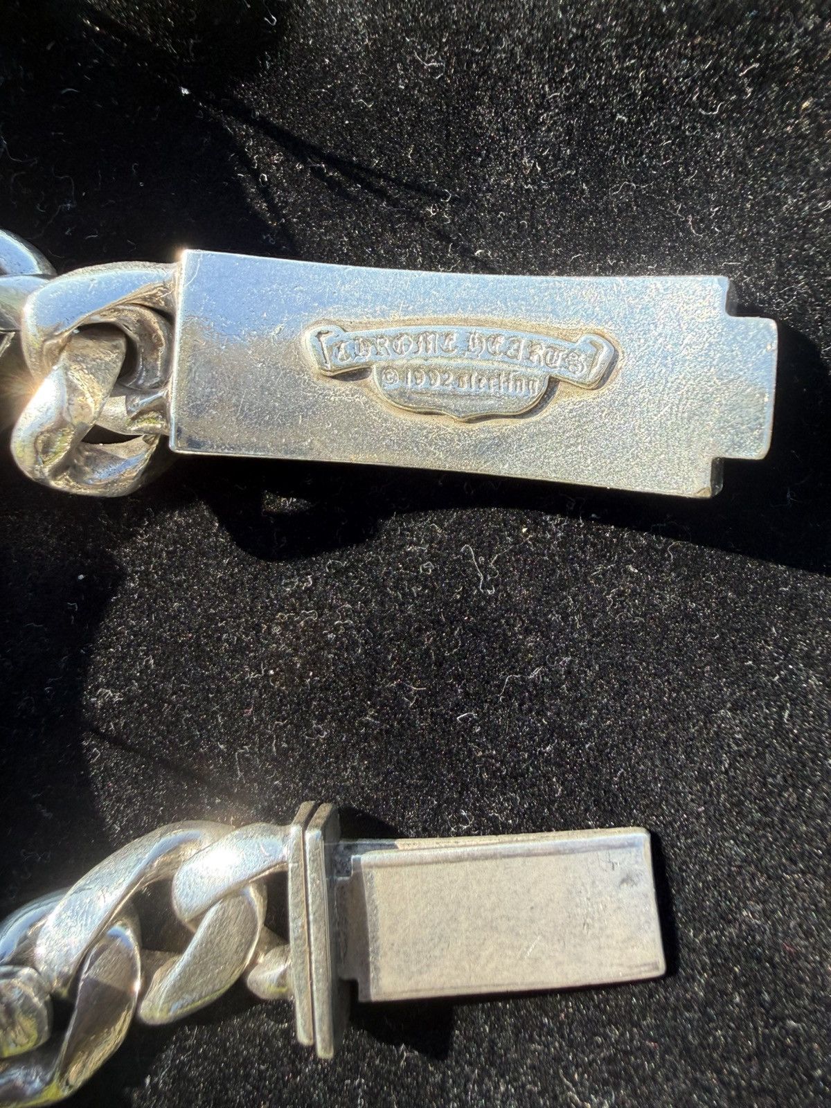 Chrome Hearts Chrome Hearts Daggheart & Floral ID Bracelet Size ONE SIZE - 3 Thumbnail