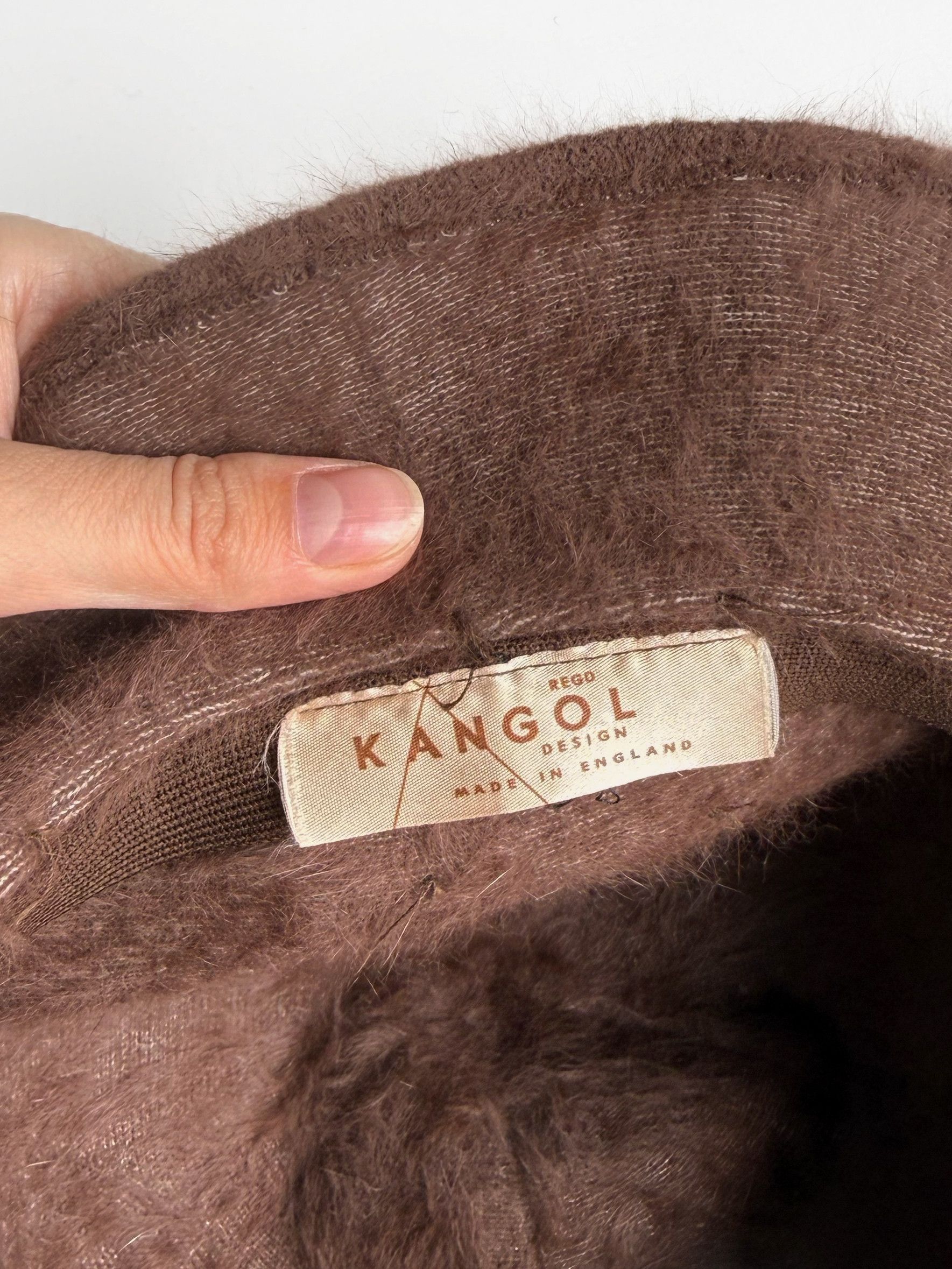 Kangol Vintage Kangol Fuzzy Cloche Hat Made In England Brown Size ONE SIZE - 5 Thumbnail