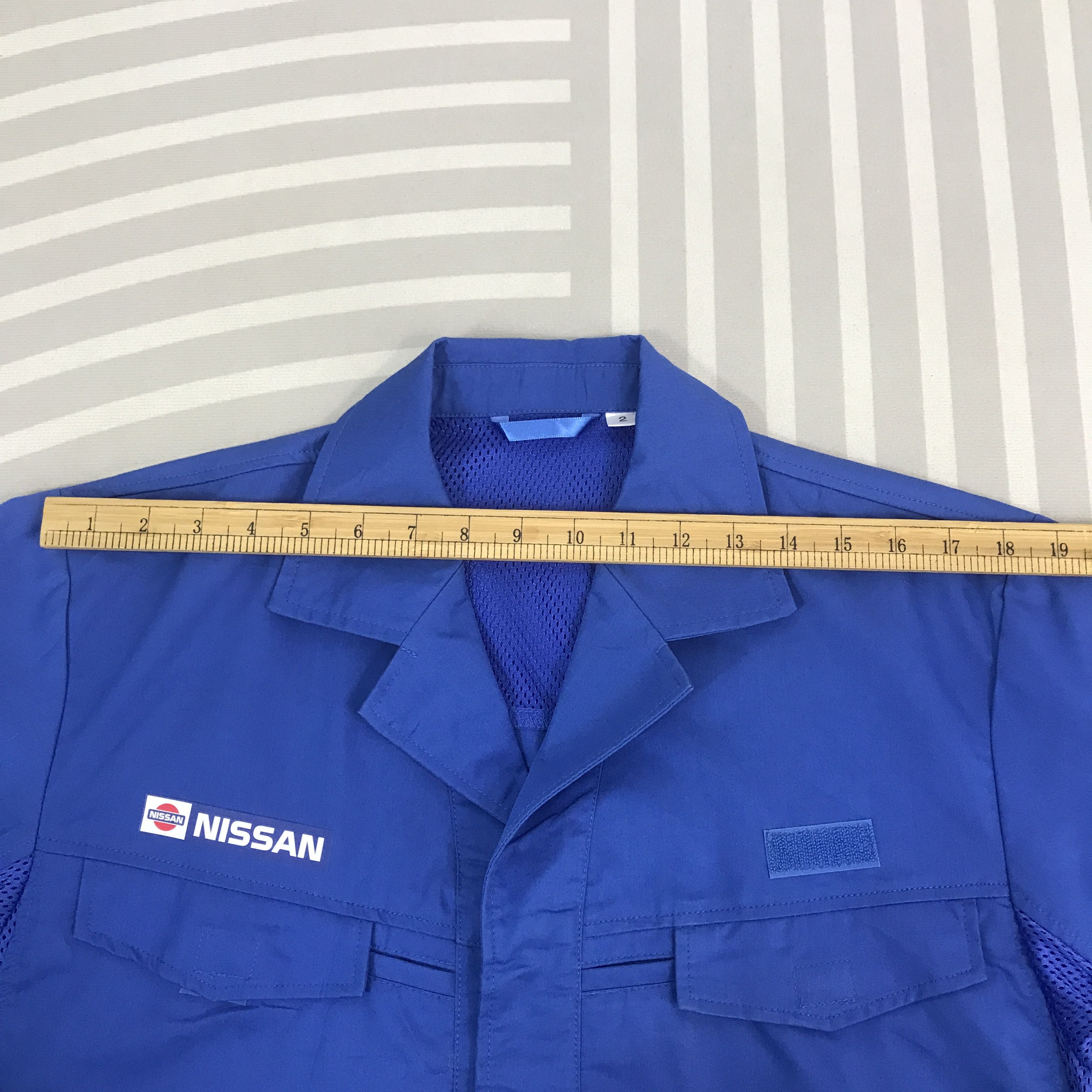 Japanese Brand Vtg Nissan Racing motorsport uniforms Japan custom Jacket Size US L / EU 52-54 / 3 - 5 Thumbnail