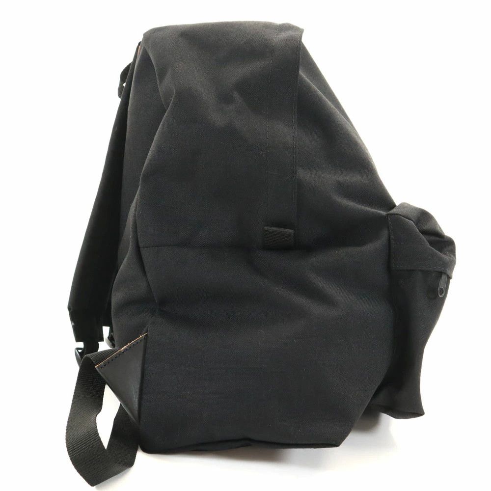 Comme des Garcons Homme Plus Bag Backpack Nylon Zipper Plain Black Size ONE SIZE - 4 Thumbnail