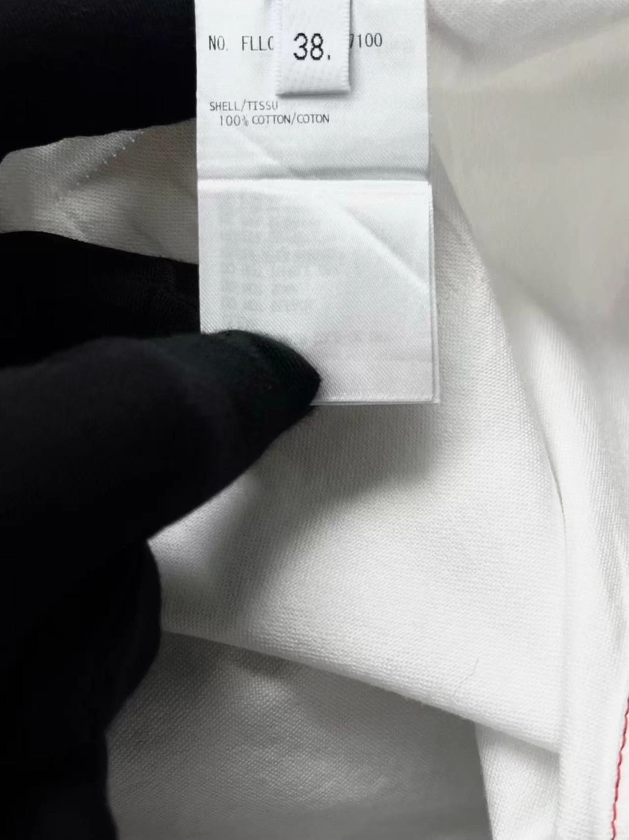 Thom Browne Thom Browne White Stripe Patch Shirt Unisex 0 Size XS / US 0-2 / IT 36-38 - 5 Thumbnail