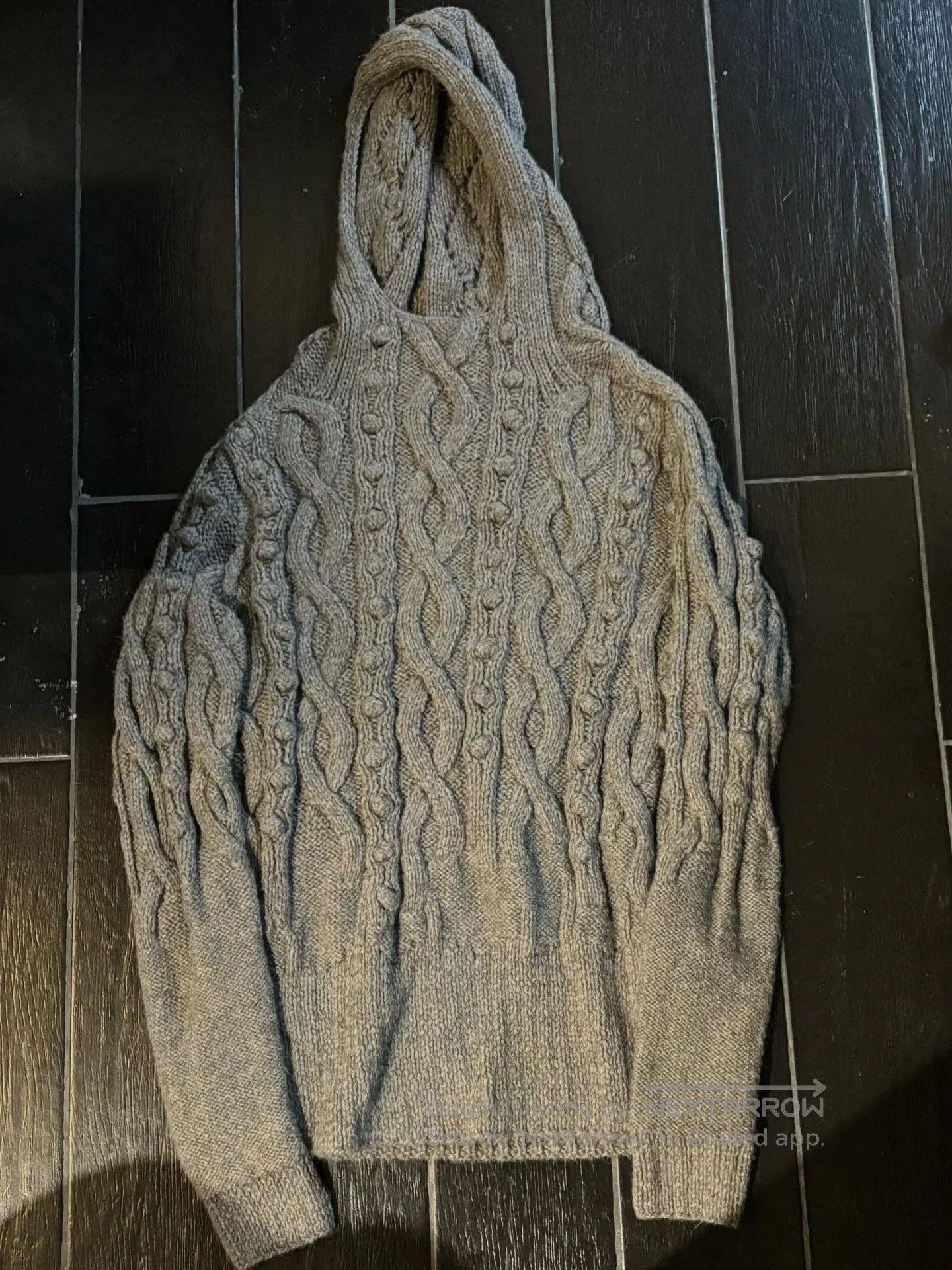 Jean Paul Gaultier Gray Cable. Size US M / EU 48-50 / 2 - 3 Thumbnail