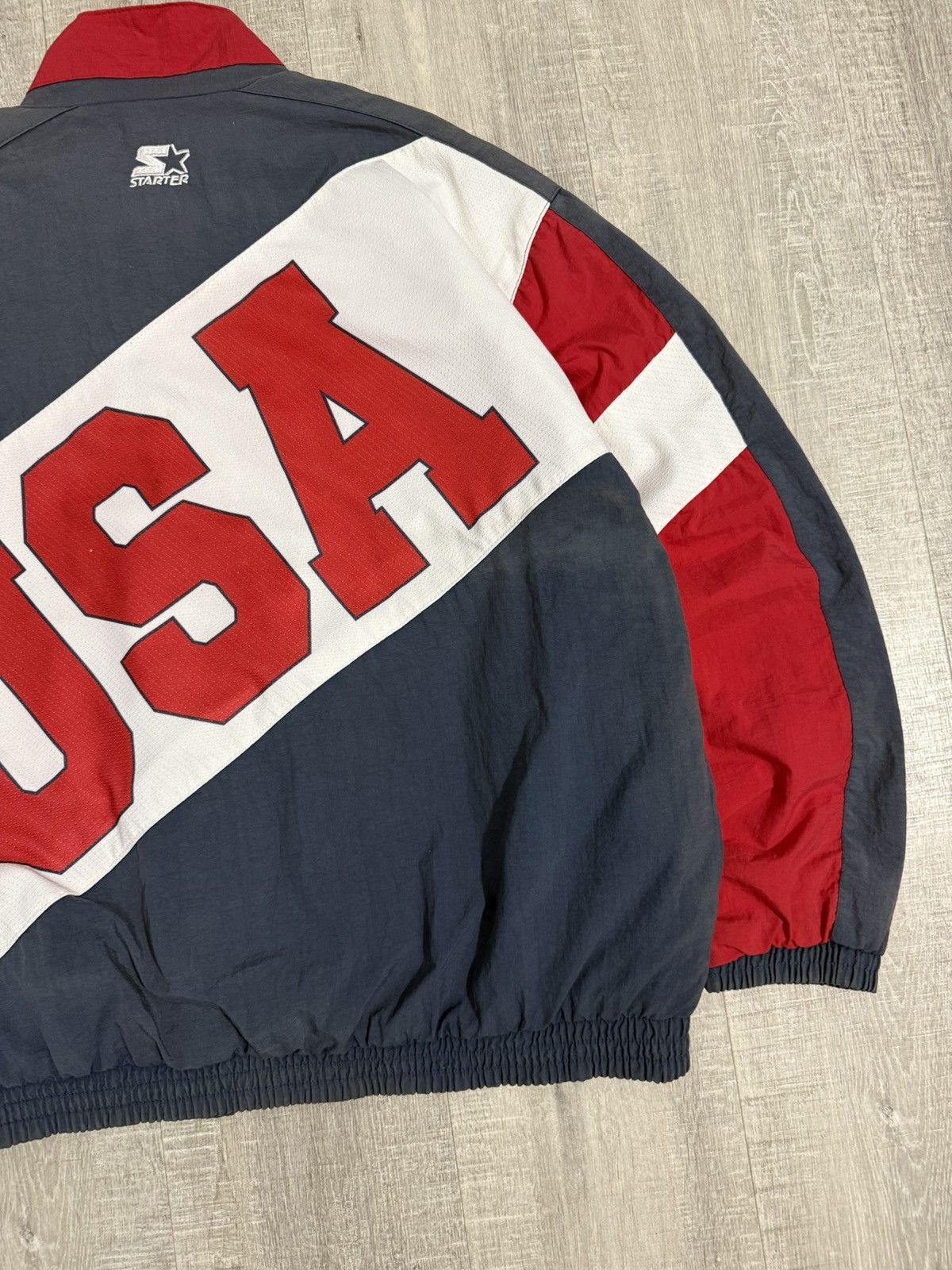 Starter Vintage sun faded atlanta 1996 olympic games starter jacket Size US XL / EU 56 / 4 - 3 Thumbnail