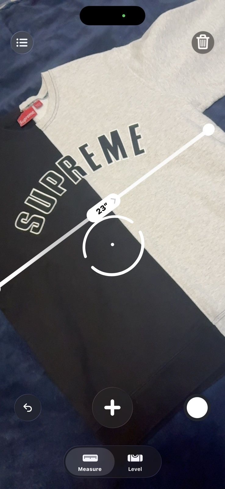Supreme Supreme Split Arc Logo Crewneck Sweatshirt Size US XL / EU 56 / 4 - 10 Thumbnail