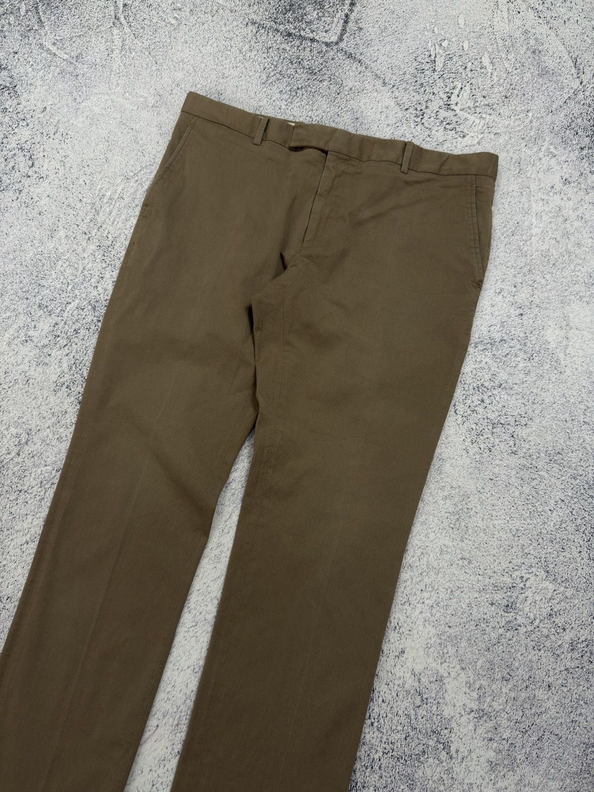 Polo Ralph Lauren × Ralph Lauren Black Label Ralph Lauren Black Label Beige Cotton Trousers Pants Size US 36 / EU 52 - 6 Thumbnail
