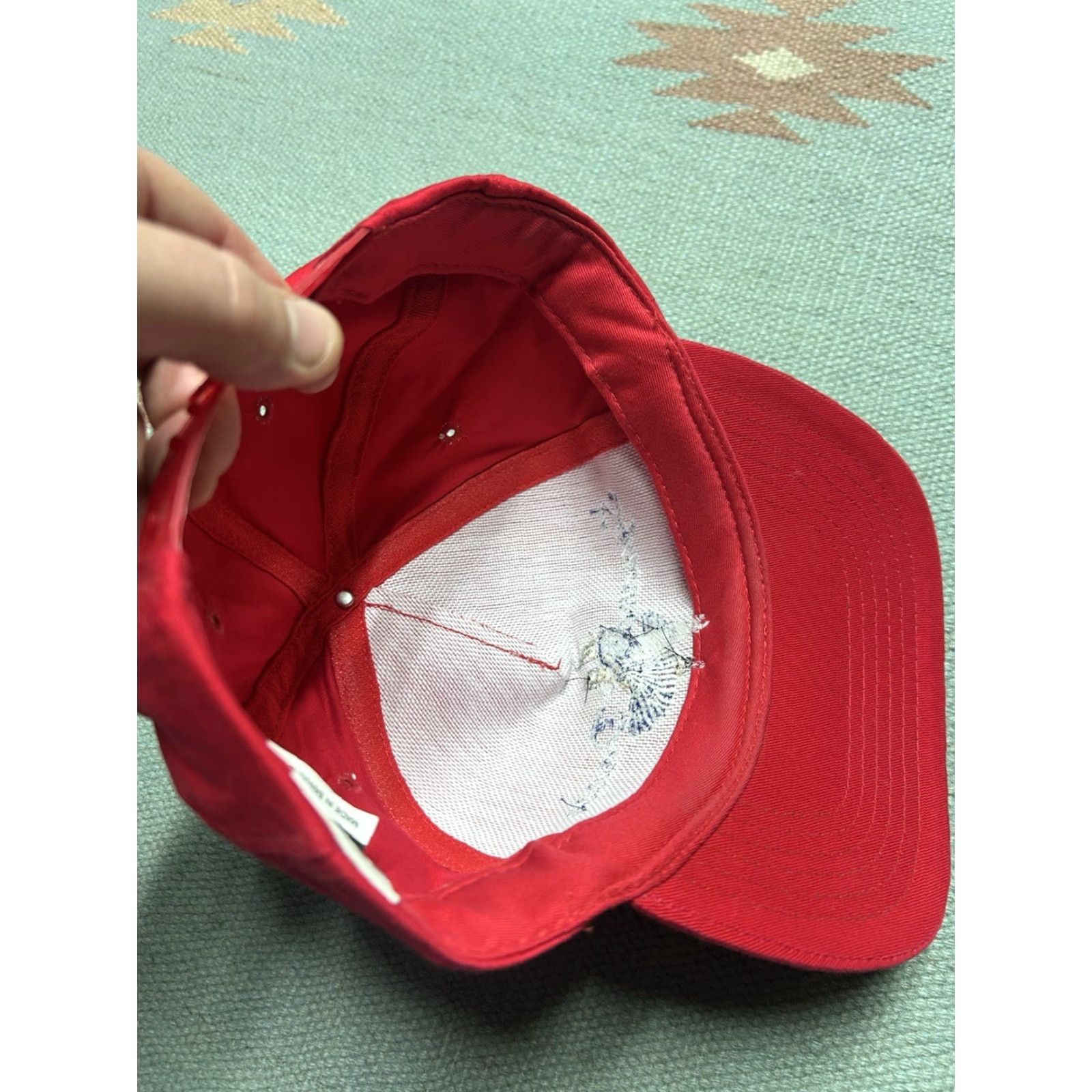 DANCER VINTAGE SnapBack Hat Cap Square Dance Embroidered Blue Red Adjustable Mens Size ONE SIZE - 6 Thumbnail