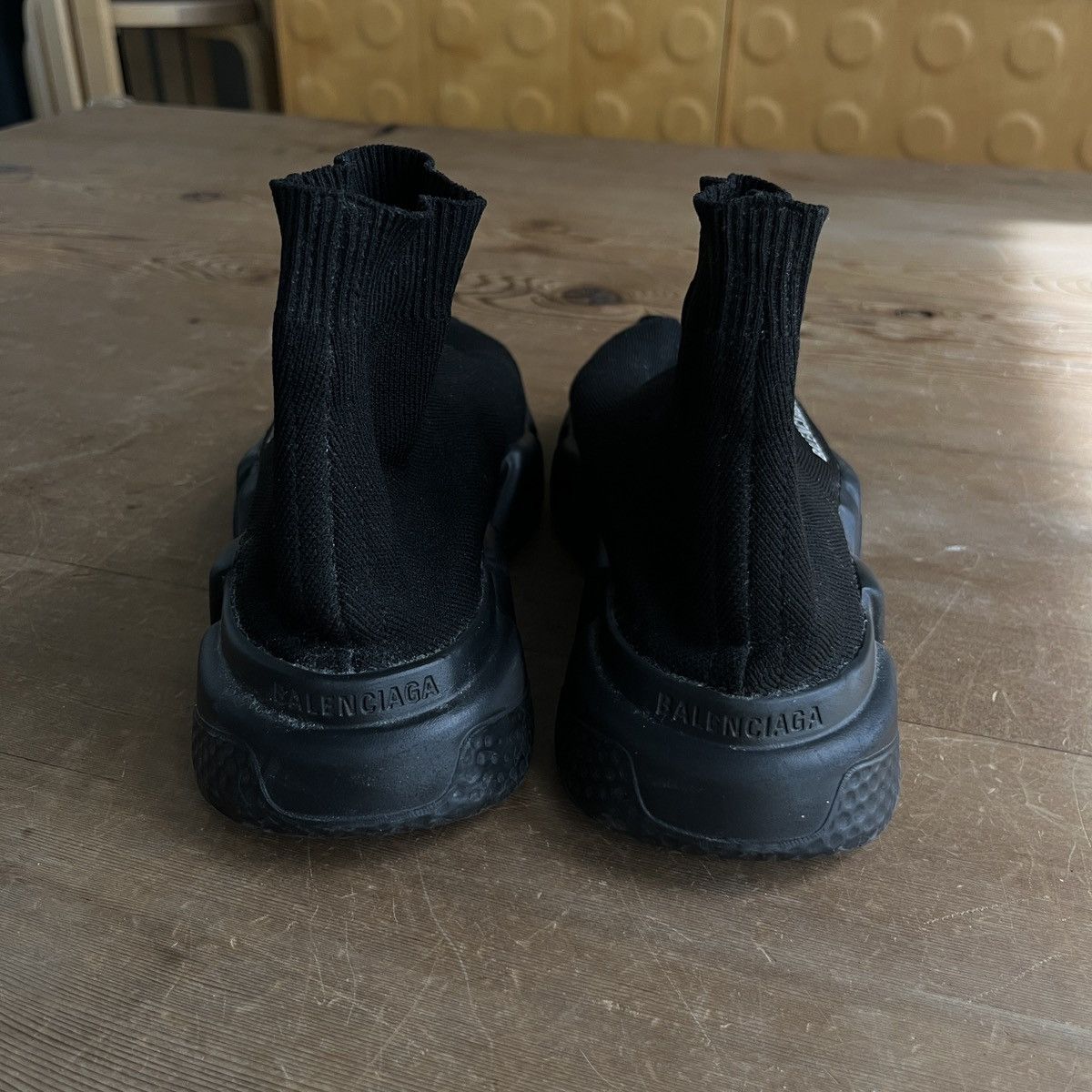 Balenciaga Balenciaga Speed Trainer - All Black Size US 6 / IT 36 - 4 Thumbnail