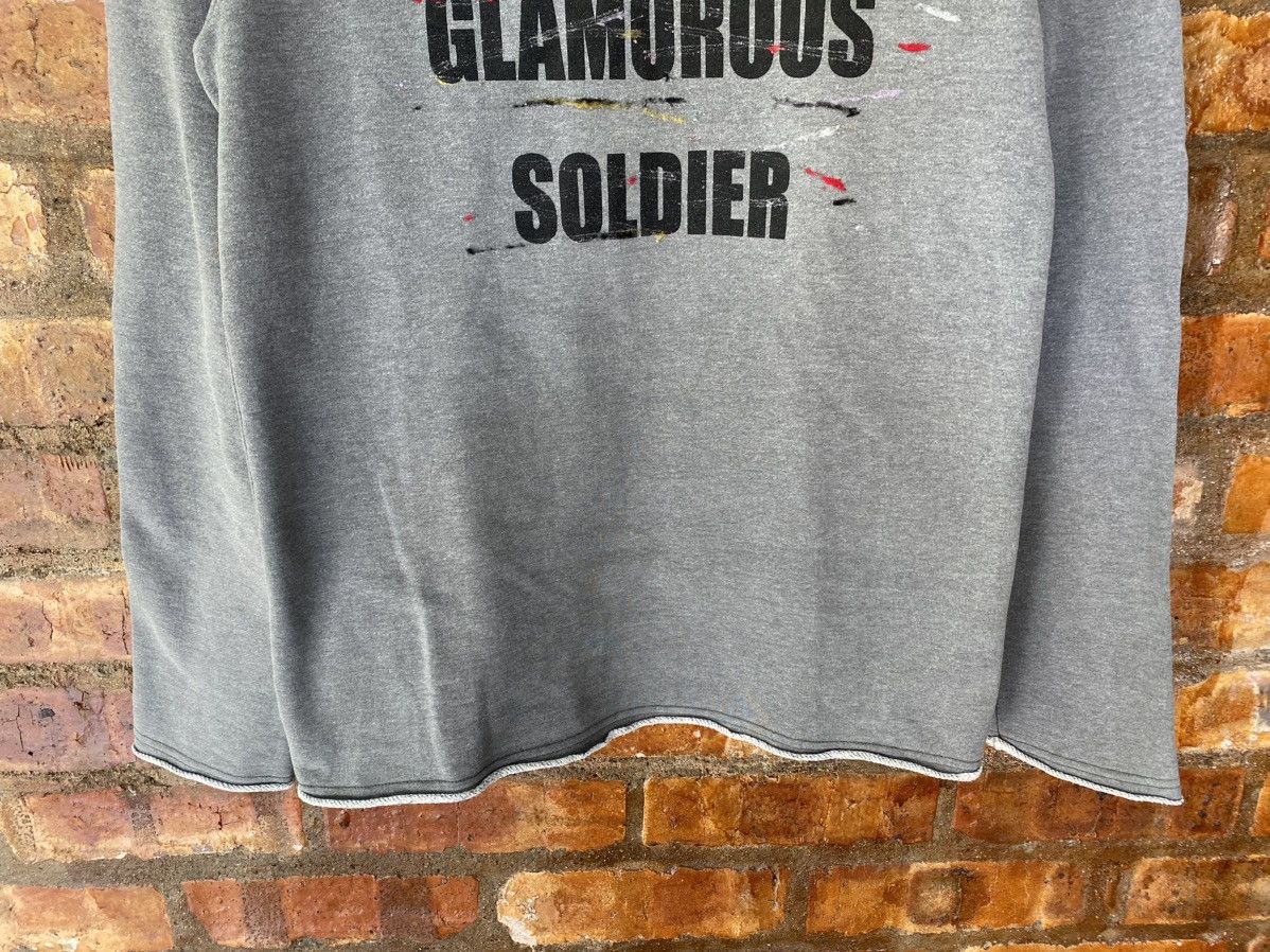 ABAHOUSE 90s Abahouse Trained Glamorous Soldier slash sweatshirt Size US M / EU 48-50 / 2 - 4 Thumbnail