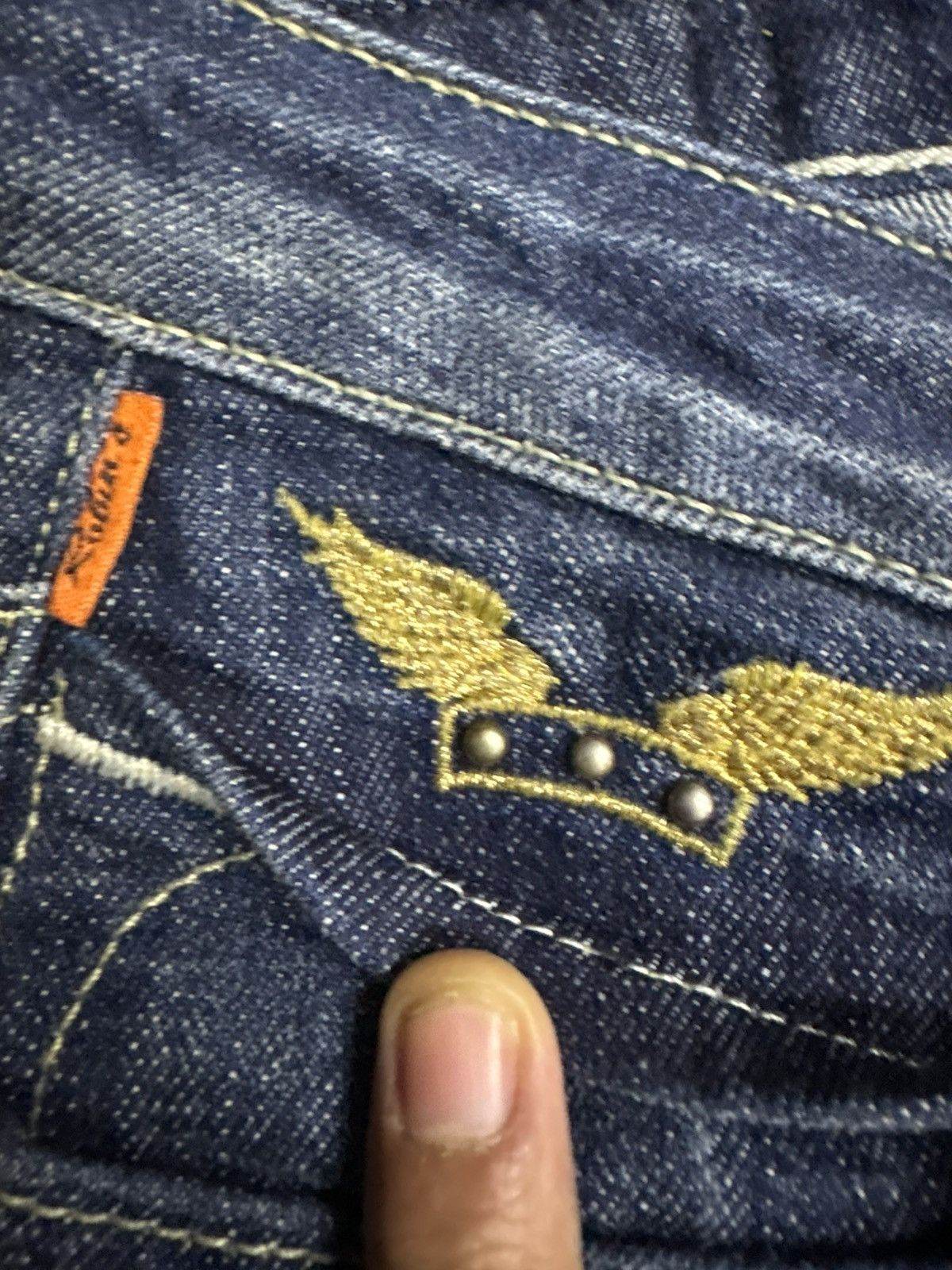 Robins Jeans 🔥Vtg ROBIN’S JEANS Gemstone Studded Flare Jeans Made In USA Size US 34 / EU 50 - 11 Thumbnail