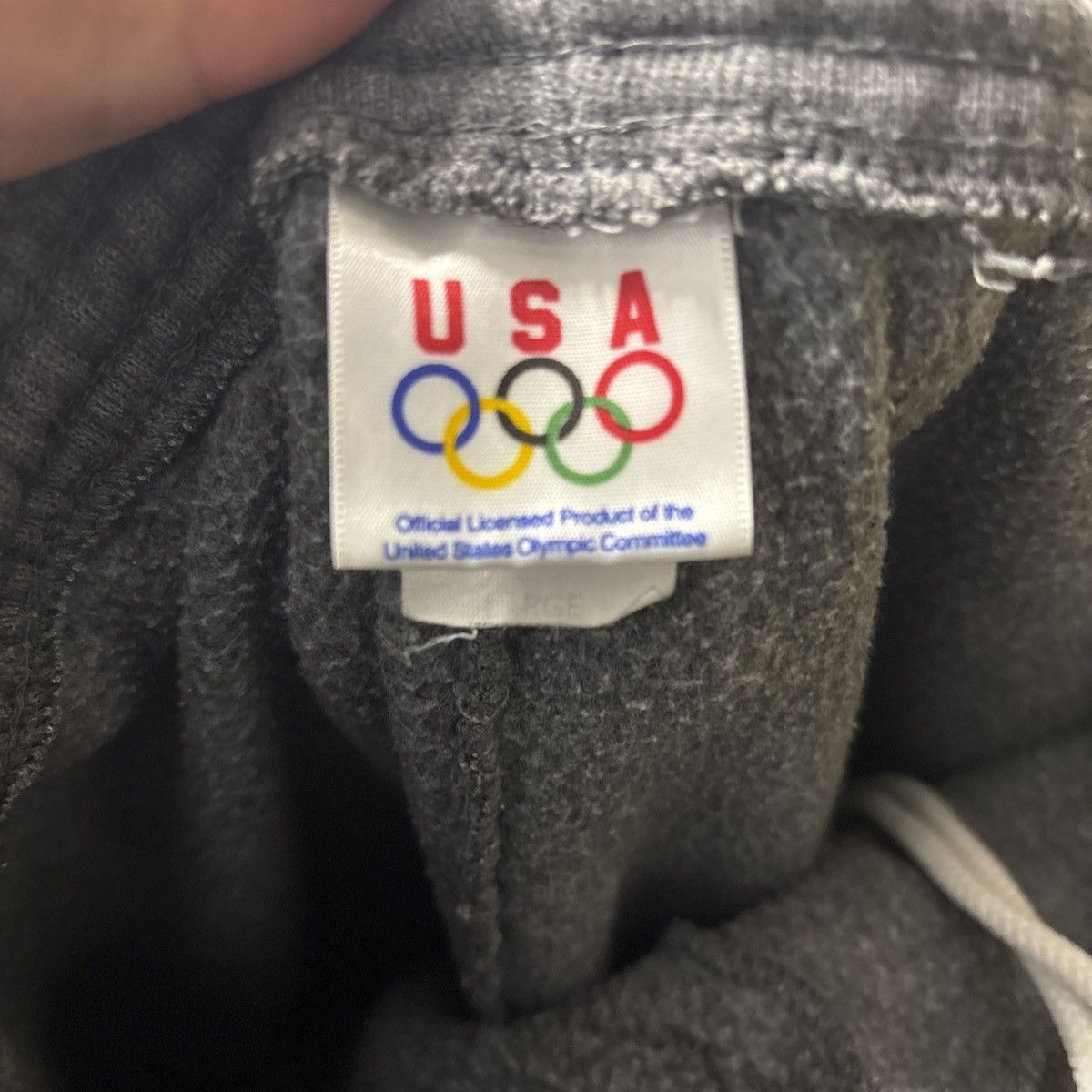 JCPenney × Vintage Vintage JCPenney Olympics USA Sweatpants Sz L Dark Grey Size US 34 / EU 50 - 4 Thumbnail