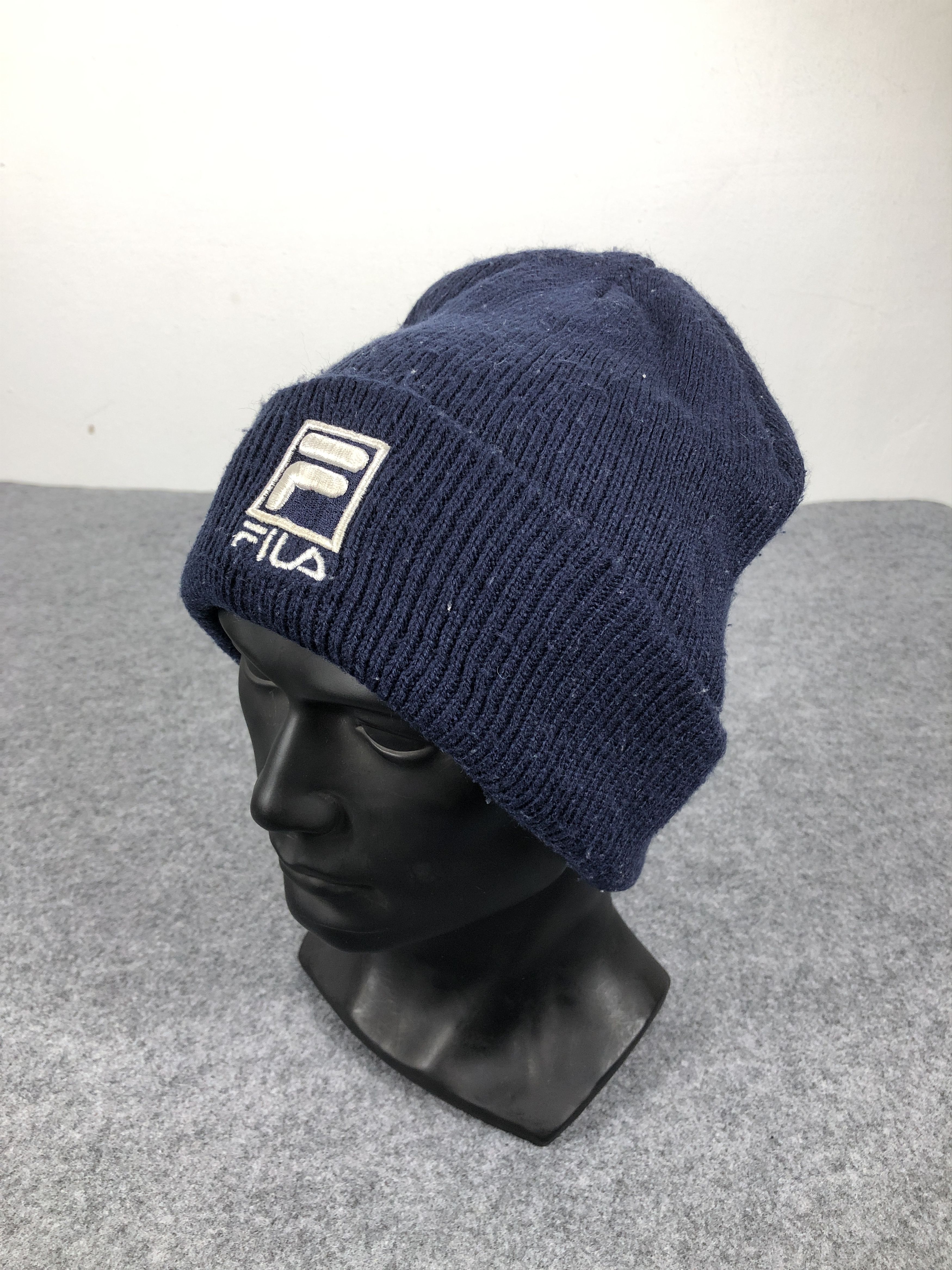 Fila × Vintage Vintage Fila Beanie / Snow Cap / Snow Hat Size ONE SIZE - 1 Thumbnail