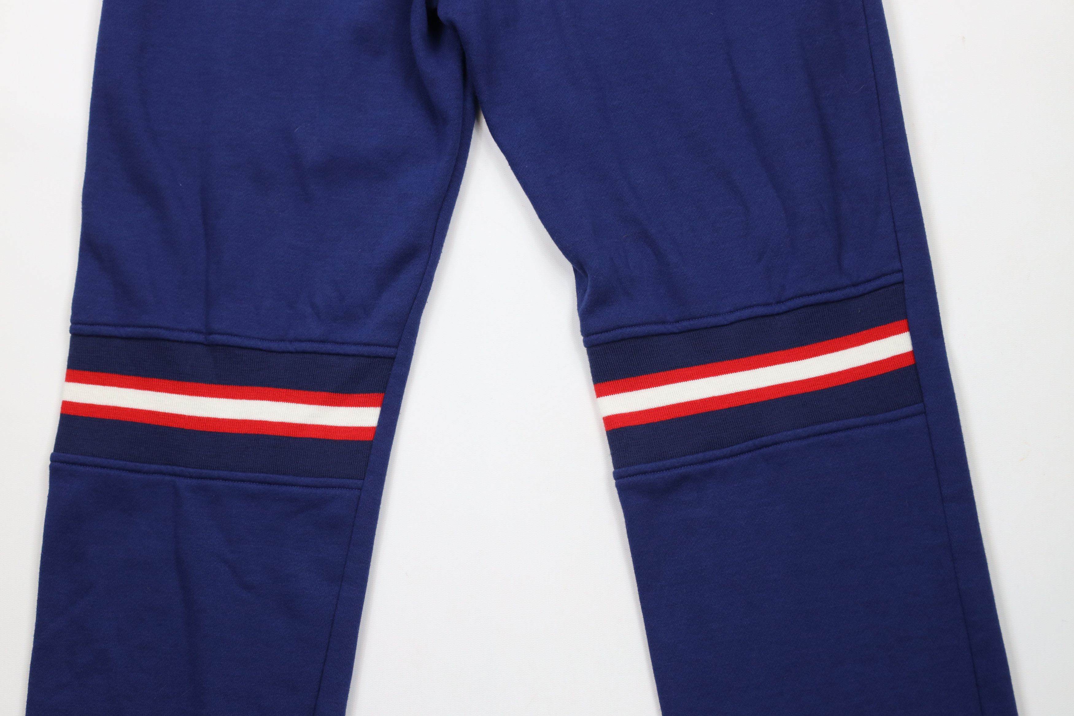 Vintage Vintage 70s Streetwear Striped Flared Sweatpants Pants Blue Size US 38 / EU 54 - 9 Thumbnail