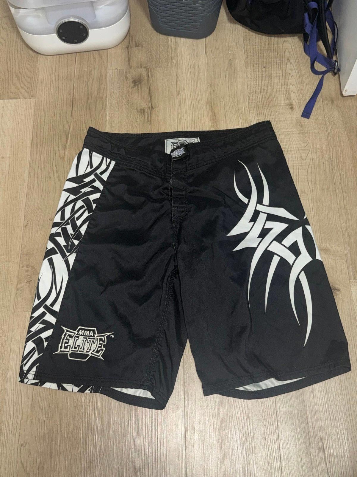 Other MMA Elite Swim Trunks Mens LG Vintage Y2K 90s Rare Size US 34 / EU 50 - 1 Thumbnail