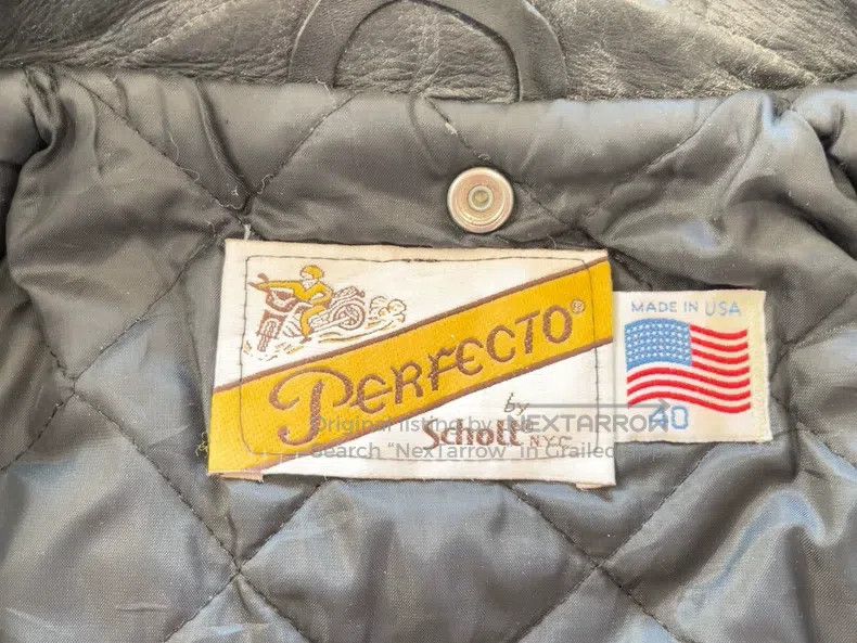 Schott Schott Leather coat Size US L / EU 52-54 / 3 - 2 Thumbnail