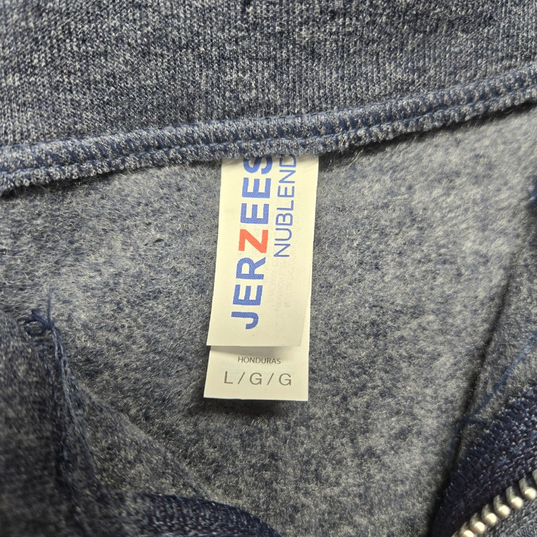 Jerzees Jerzees Lewis Gale Hospital Gray Long Sleeve Sweater 1/4 Zip Adult Size L Large Size US L / EU 52-54 / 3 - 4 Thumbnail