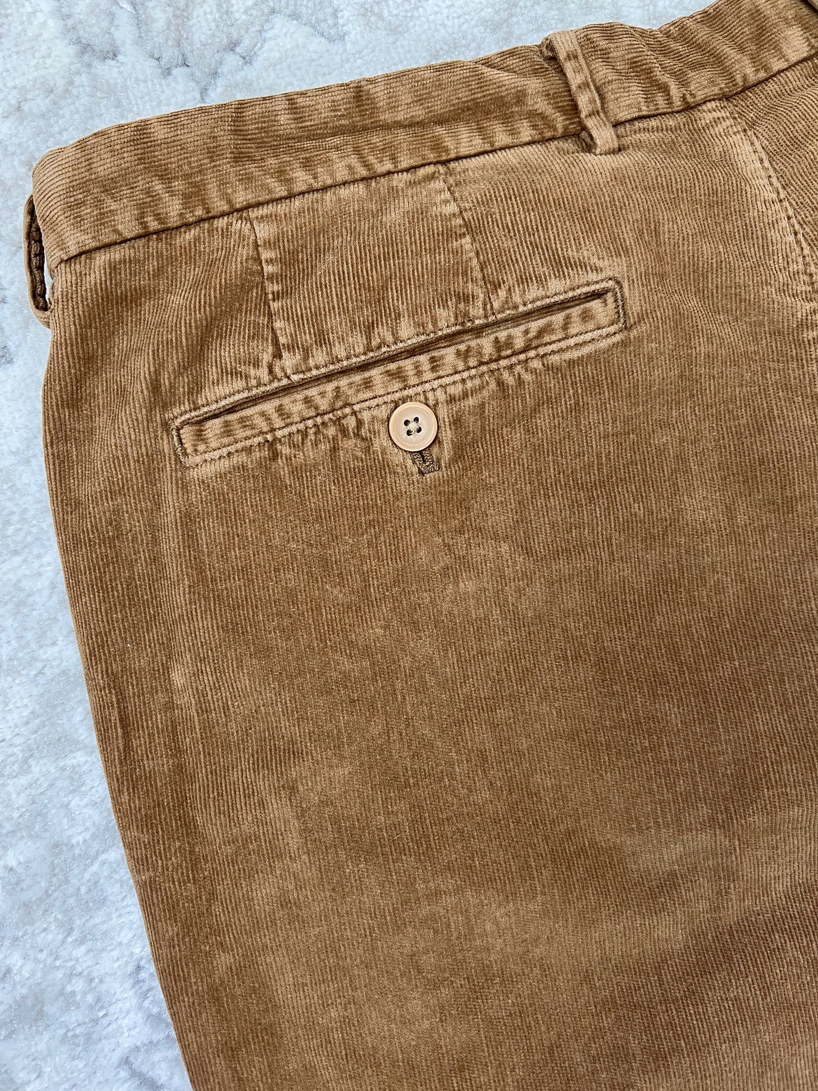 Tommy Hilfiger Tommy Hilfiger Corduroy Pants 36W - Camel Brown Size US 36 / EU 52 - 9 Thumbnail