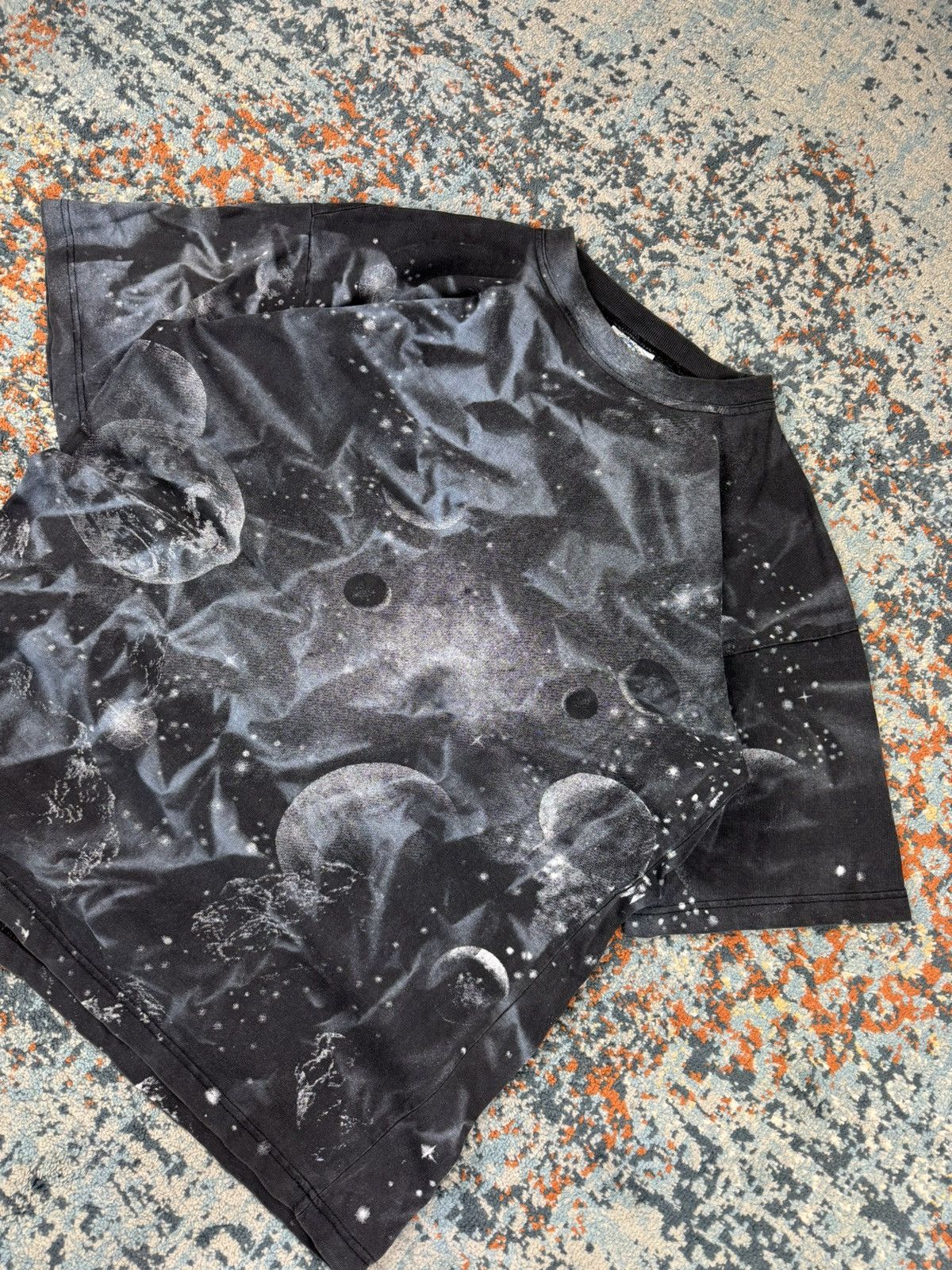 Liquid Blue × Vintage Vintage 90s space galaxy stars all over print graphic tee Size US XL / EU 56 / 4 - 4 Thumbnail