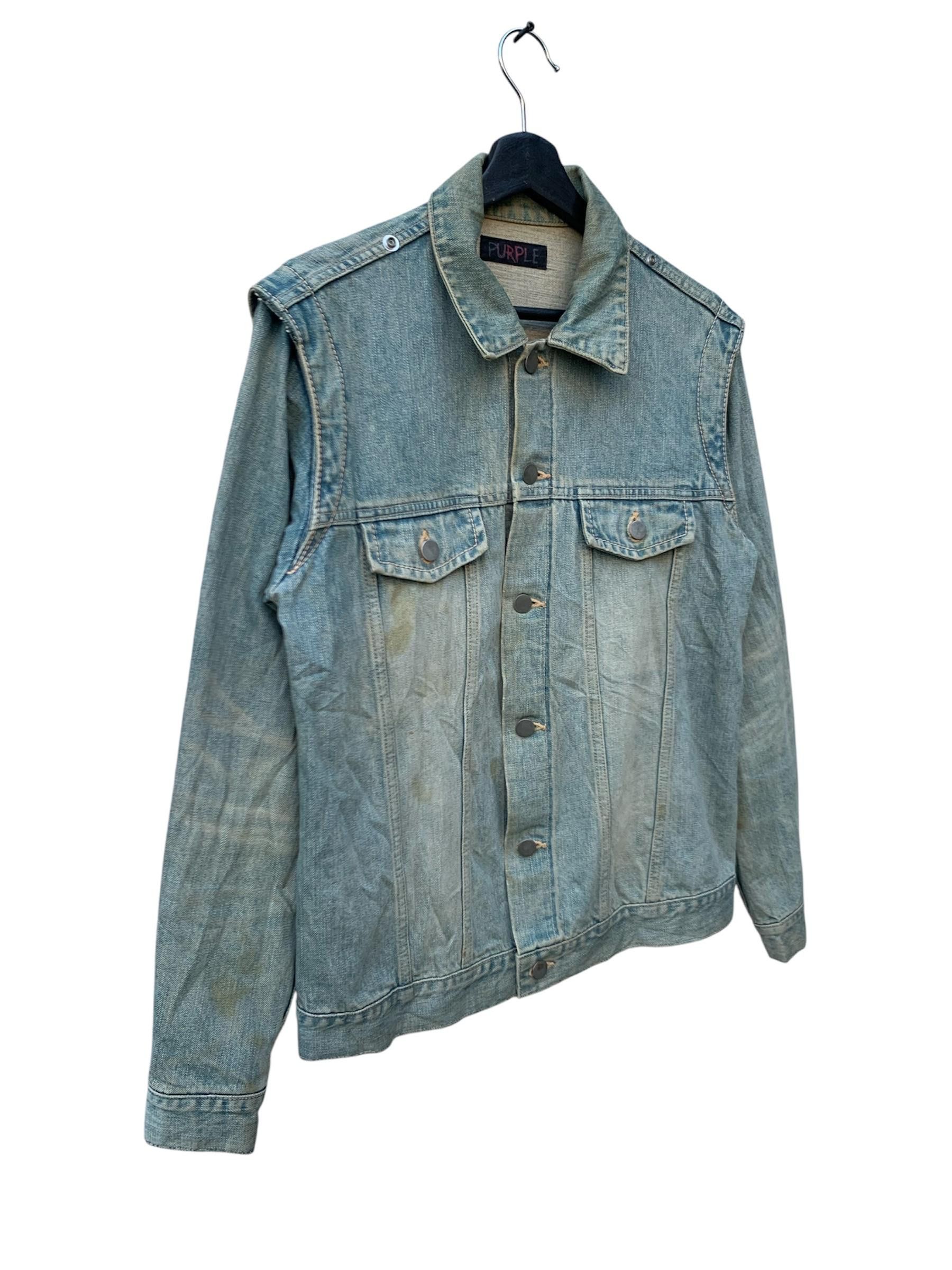 Purple Brand Purple Denim Jacket Size US M / EU 48-50 / 2 - 3 Thumbnail